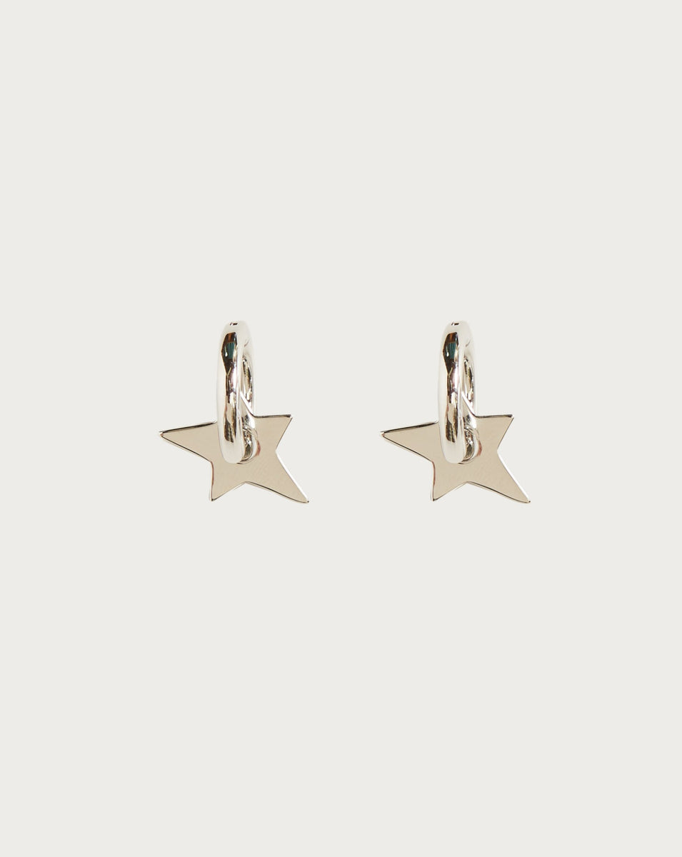 Star Silver Earrings| En Route Jewelry | En Route Jewelry