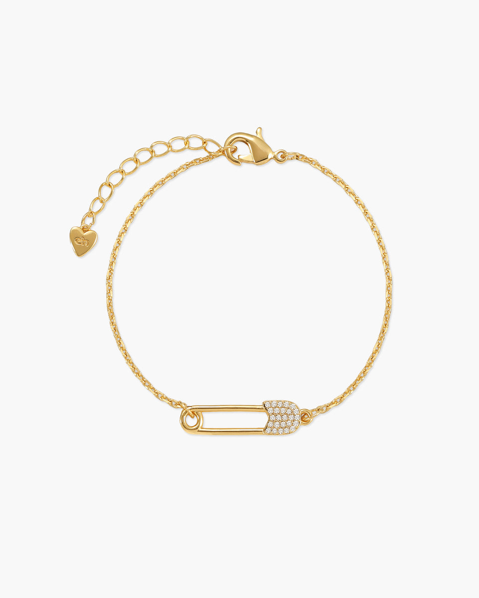 Safety Pin Bracelet | en route jewelry