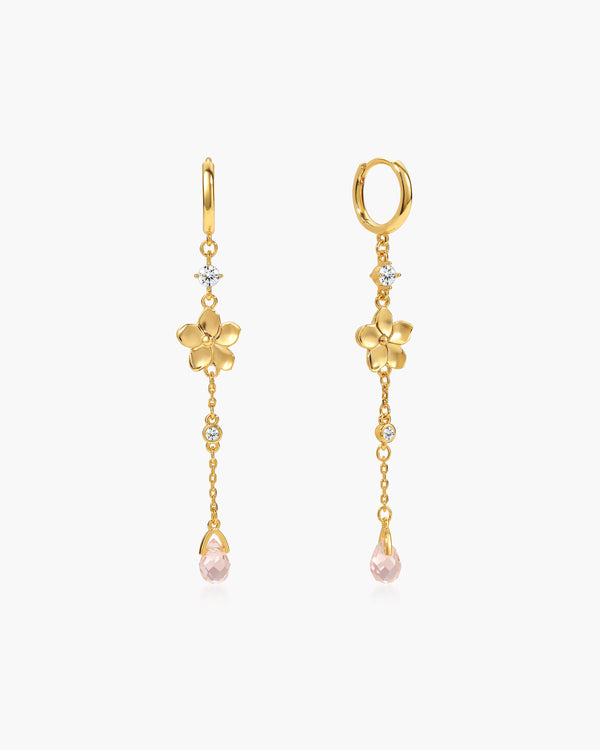 Petal Drop Earrings - en route jewelry