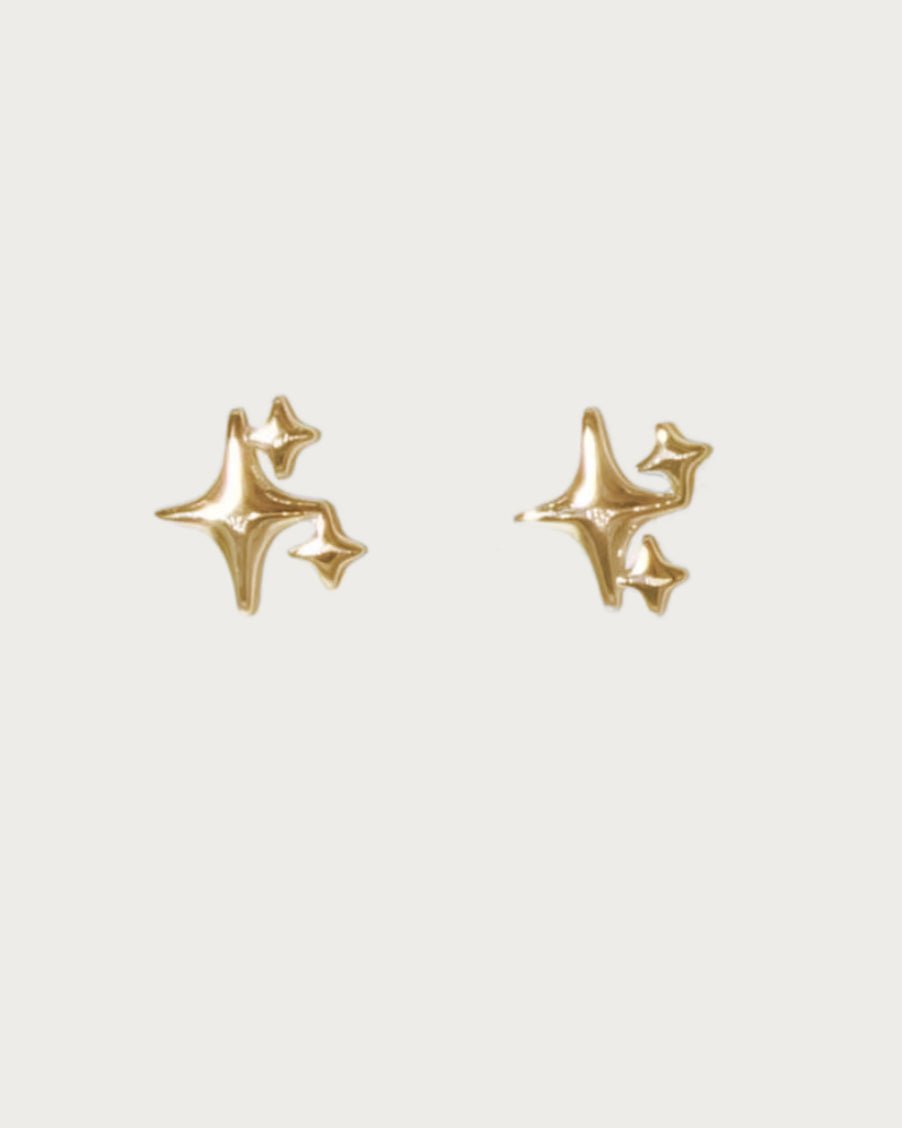 Sparkle Star Stud Earrings | En Route Jewelry | En Route Jewelry