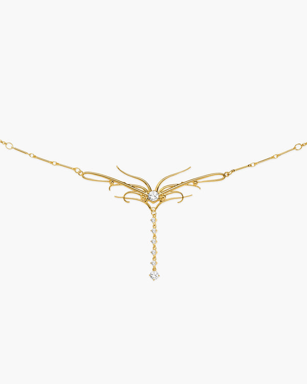 Dripping Waist Chain in Gold - en route jewelry