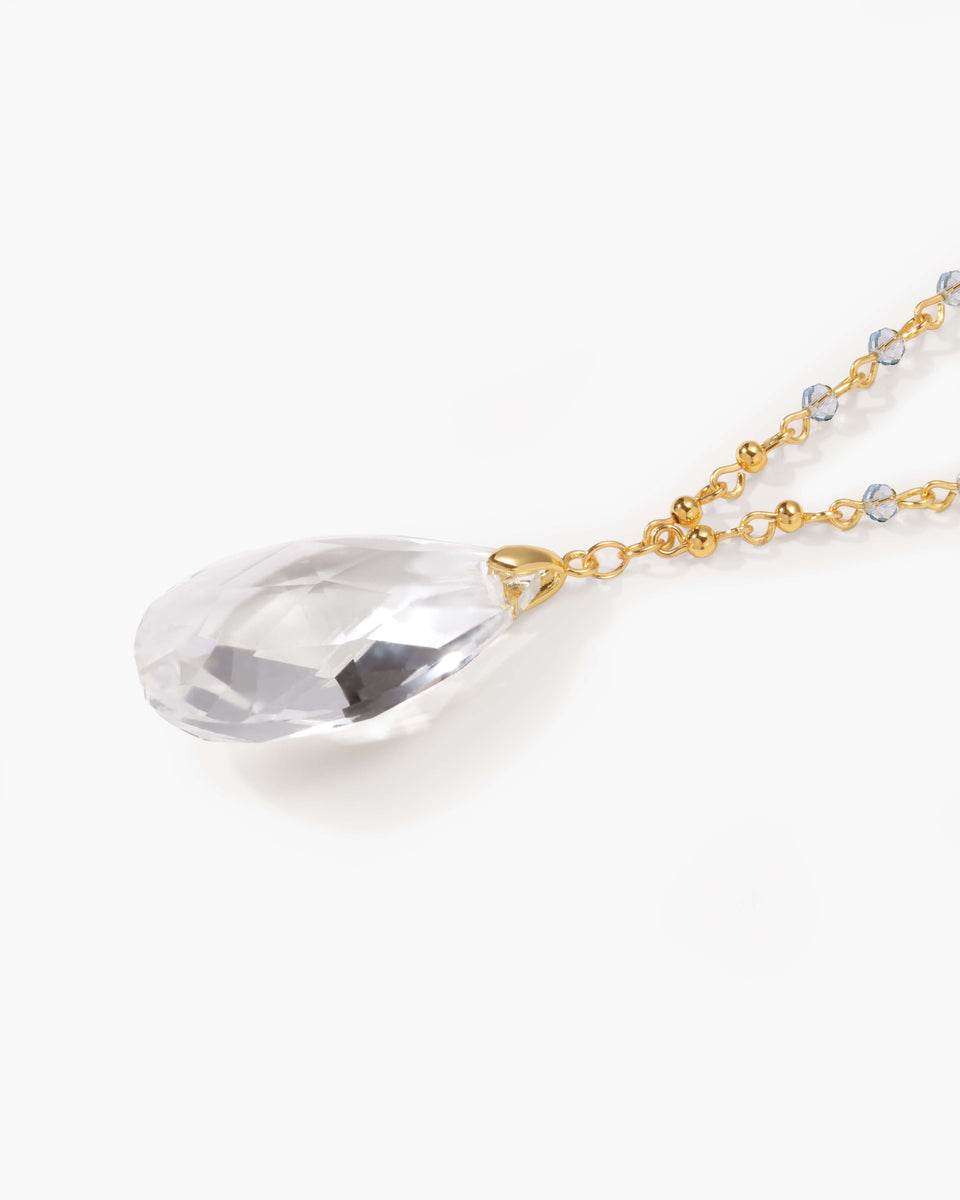 Maiden's Tears Necklace | Teardrop Pendant | en route jewelry