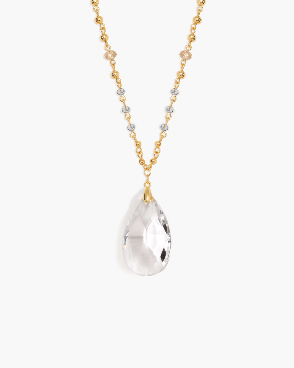 Maiden's Tears Necklace | Teardrop Pendant | en route jewelry
