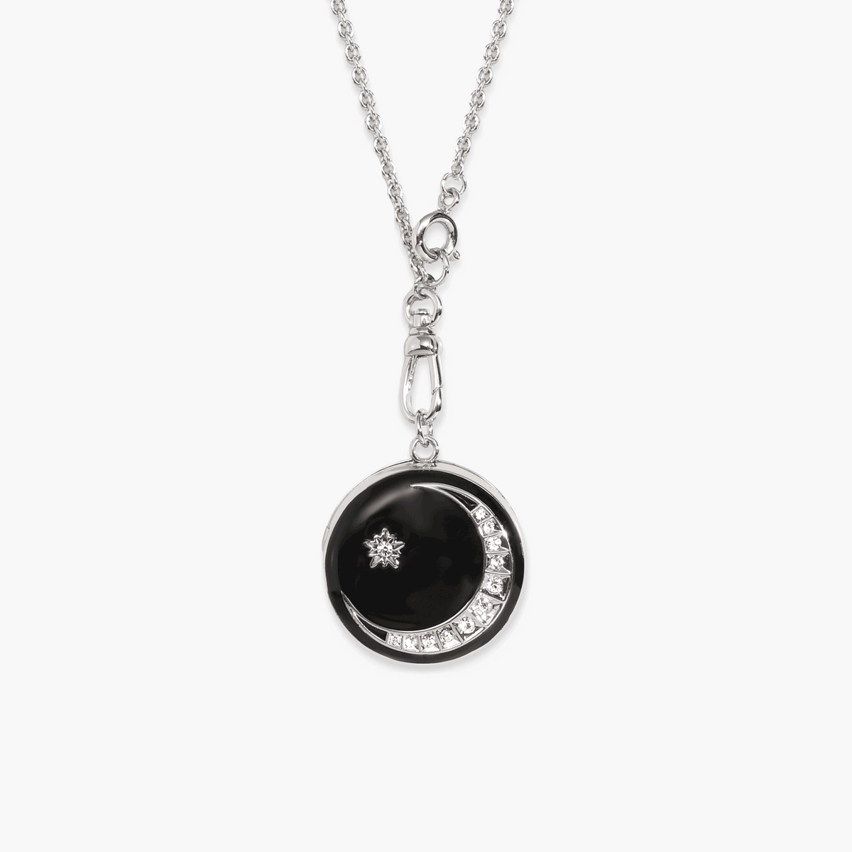 Zeldas Star Openable Locket Clasp Chain Necklace | en route jewelry