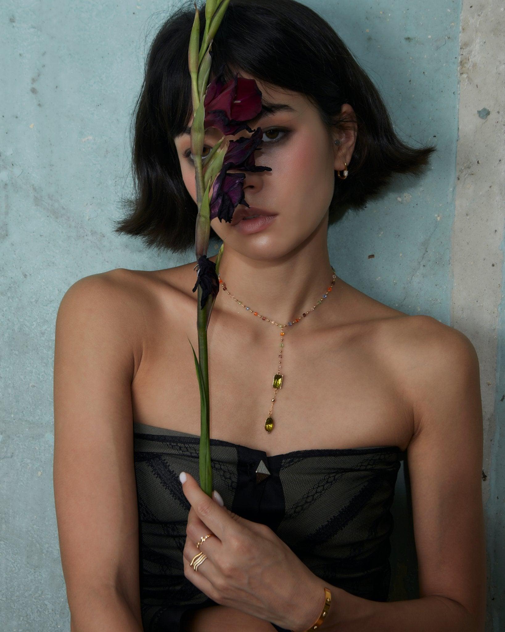 Celestial Lariat Necklace - En Route Jewelry