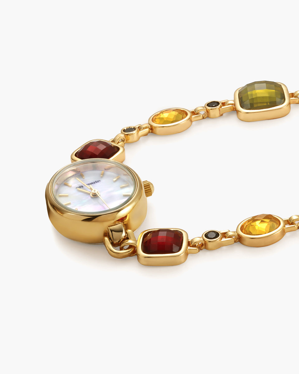 Harmonic Hour Multicolored Watch Bracelet en route jewelry