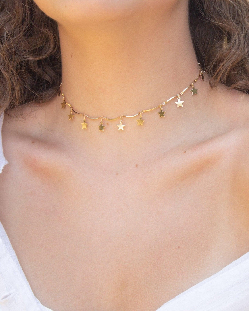 Star Choker Necklace en route jewelry - Main Image