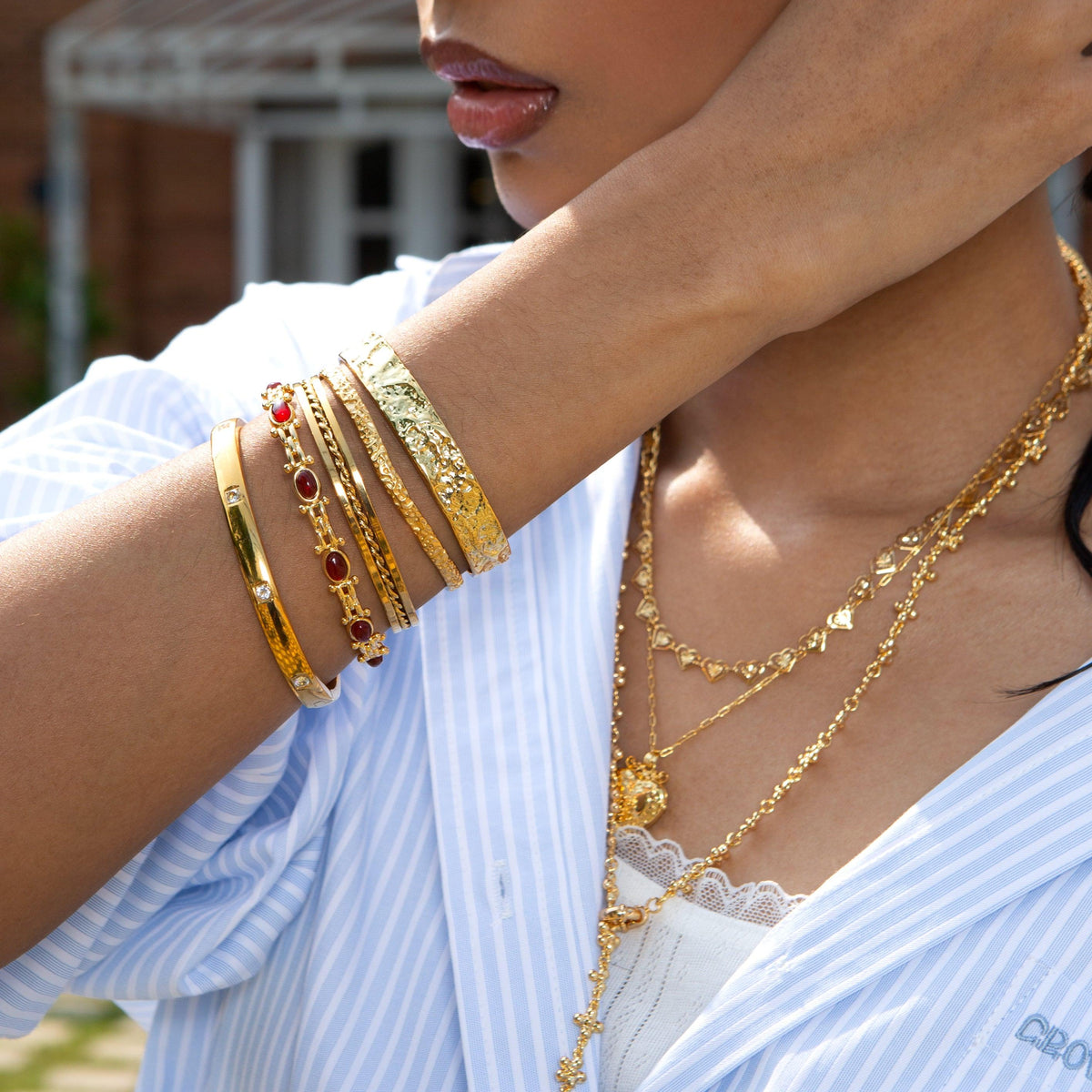 Bangles | Stackable & Minimalist Designs | Everyday Stack | en route ...