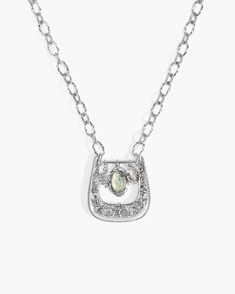 Collar colgante con hebilla Orbit Charm