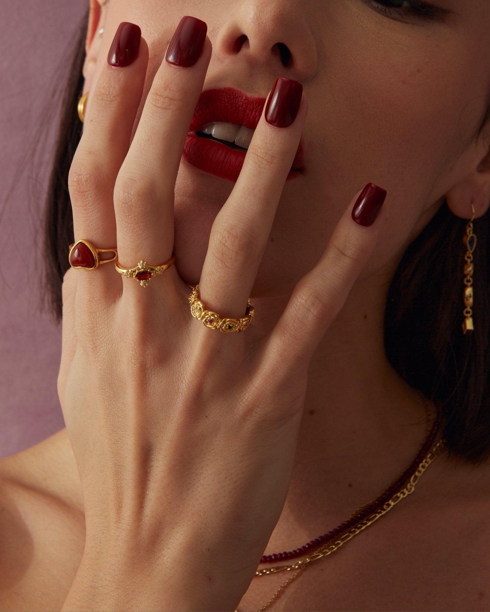 Daisy Rose Ring - En Route Jewelry