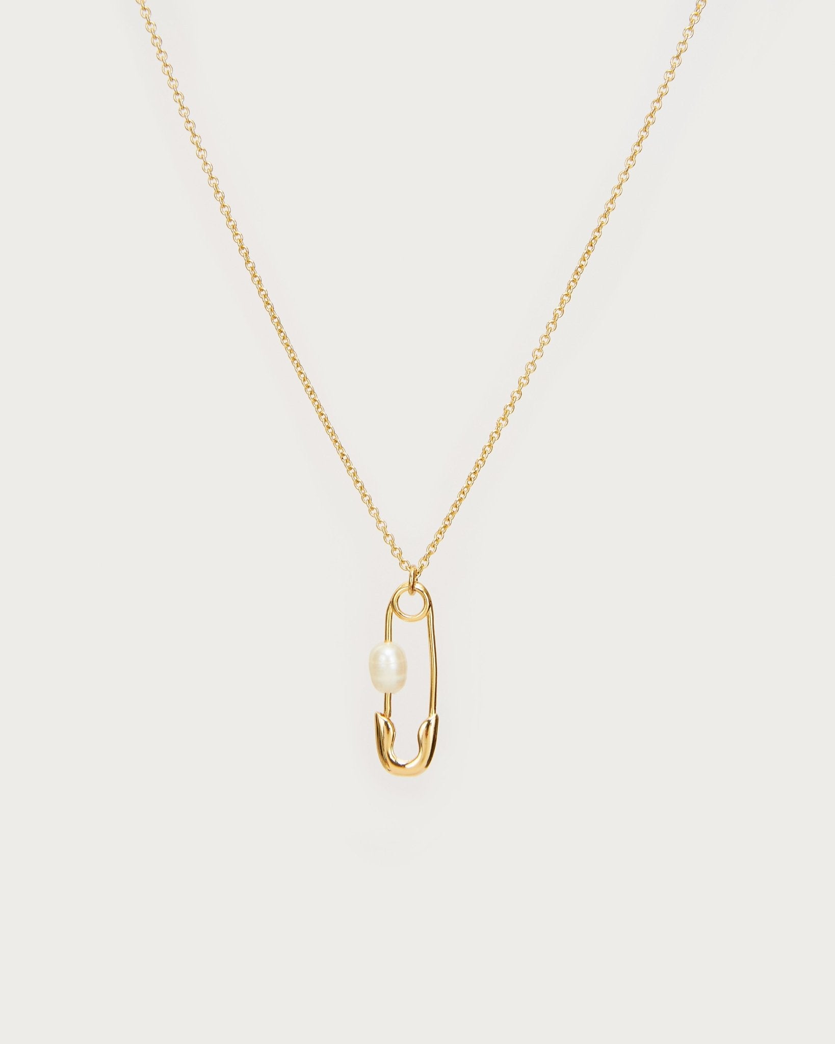 Safety Pin Collier