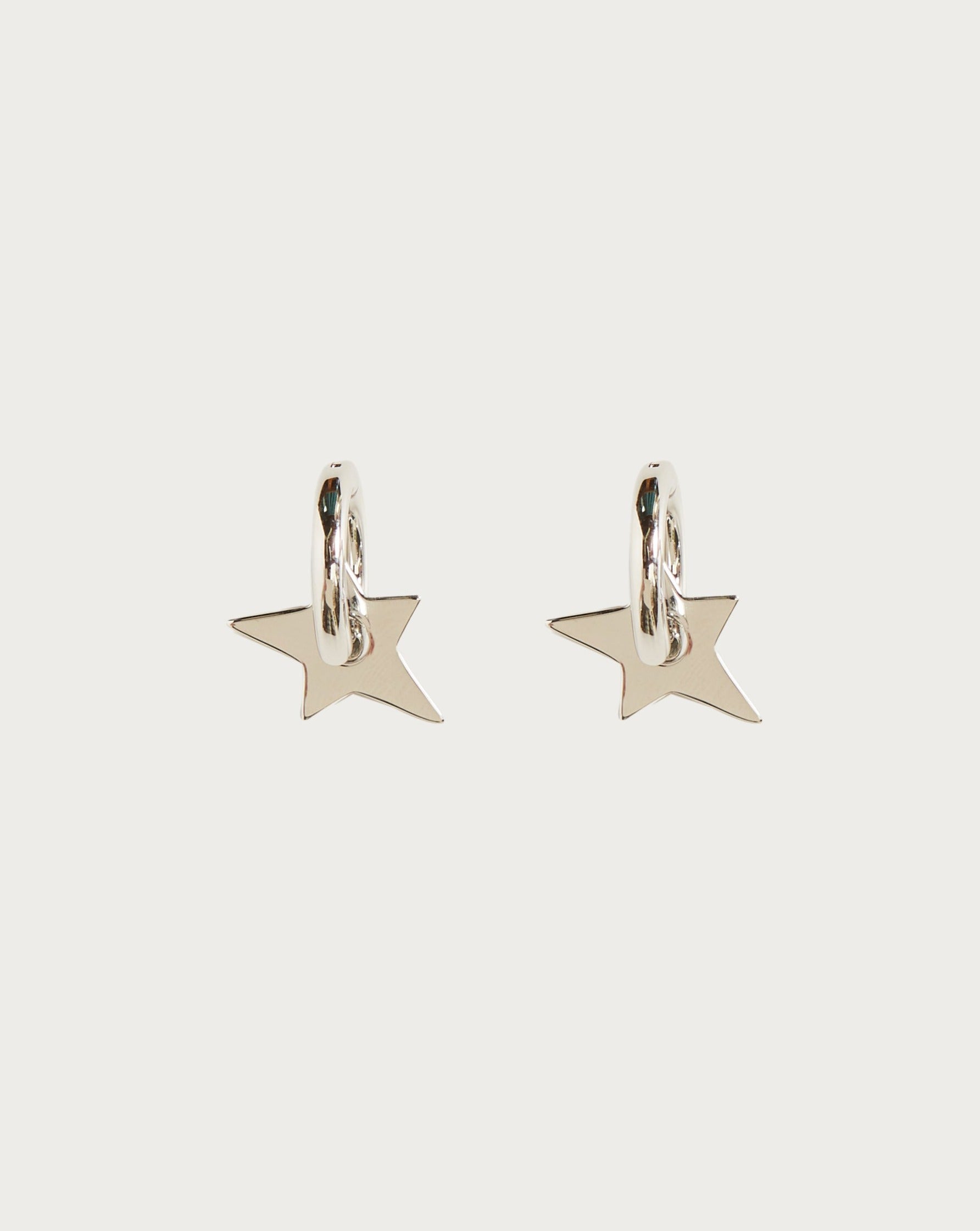 Star Silver Des boucles d'oreilles