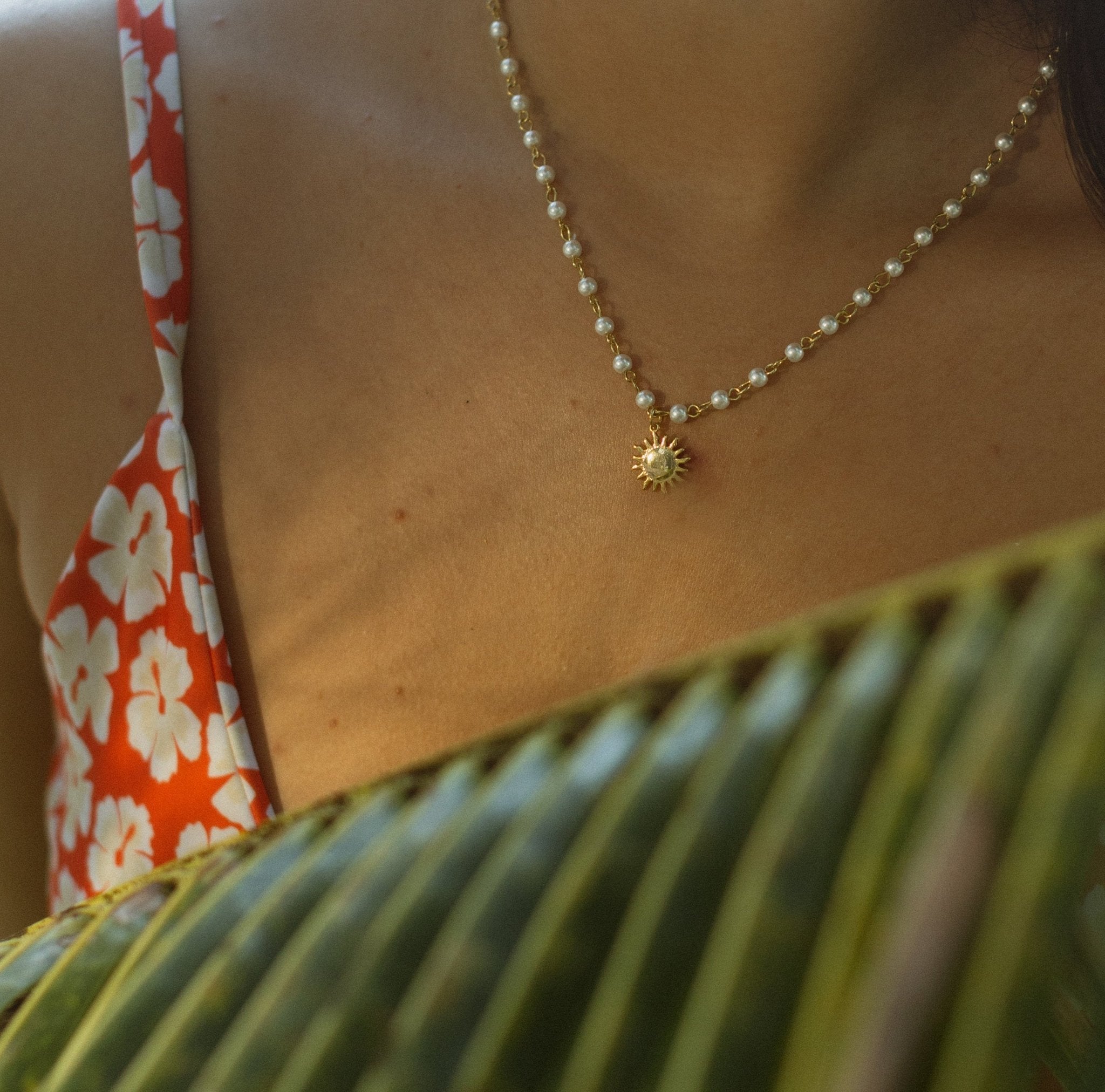 Sunshine Pearl Necklace