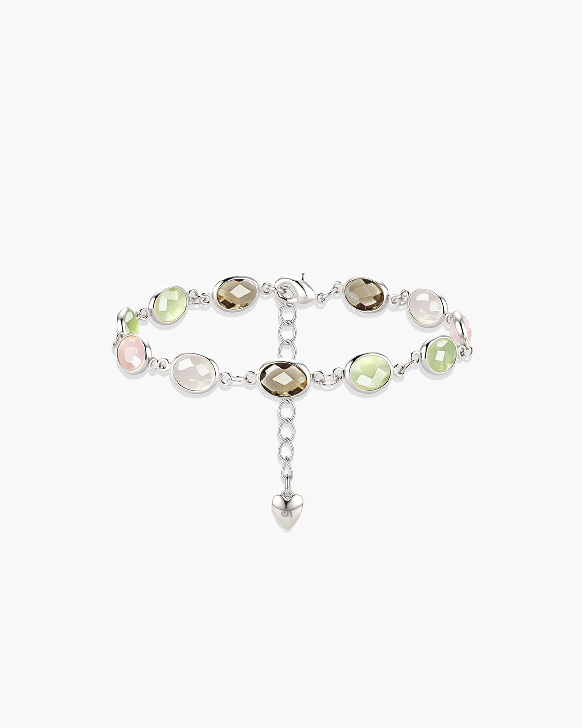 Bransoletka Whimsical Romance z kamieniem w kolorze srebra