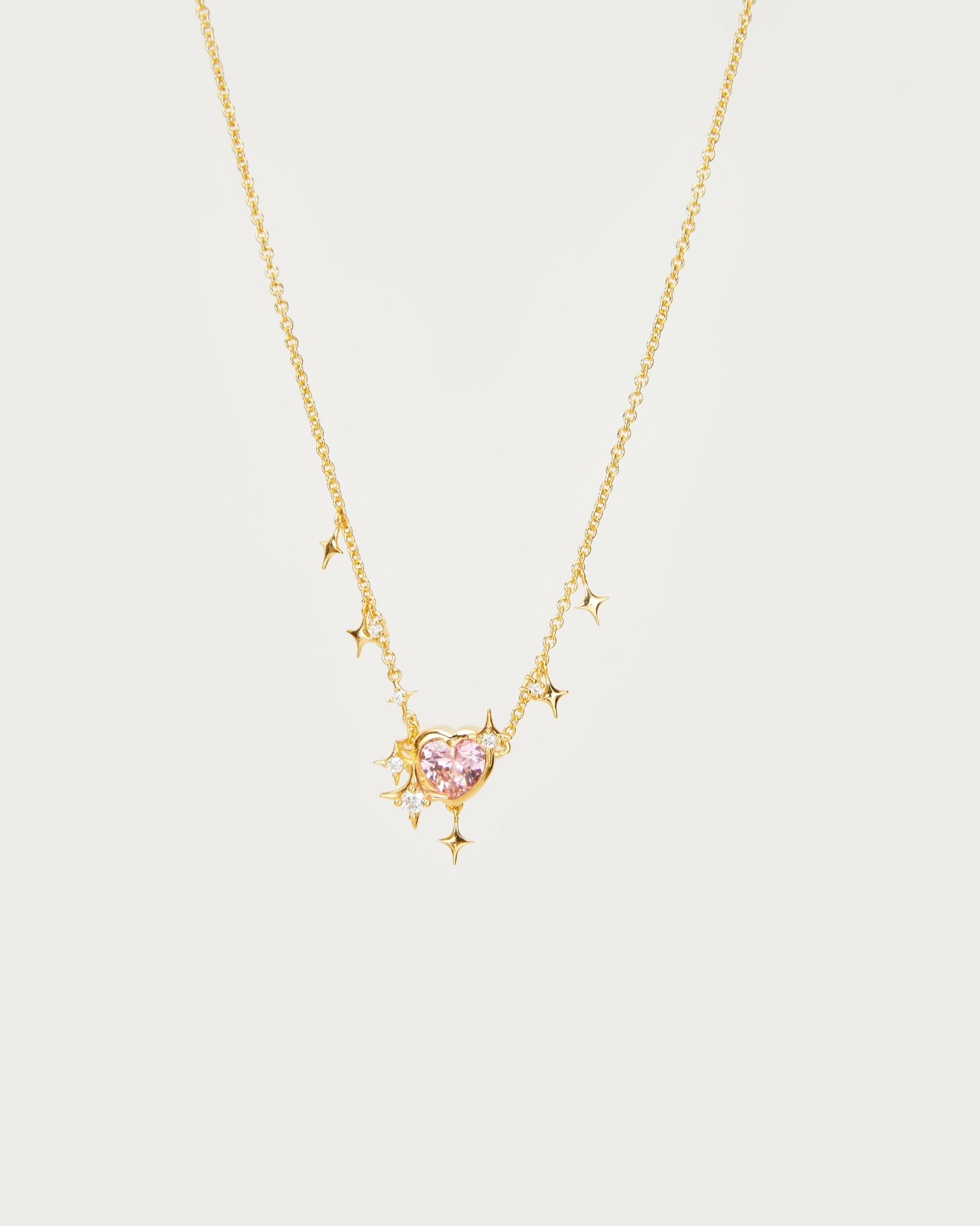 Pinkling Heart Collier