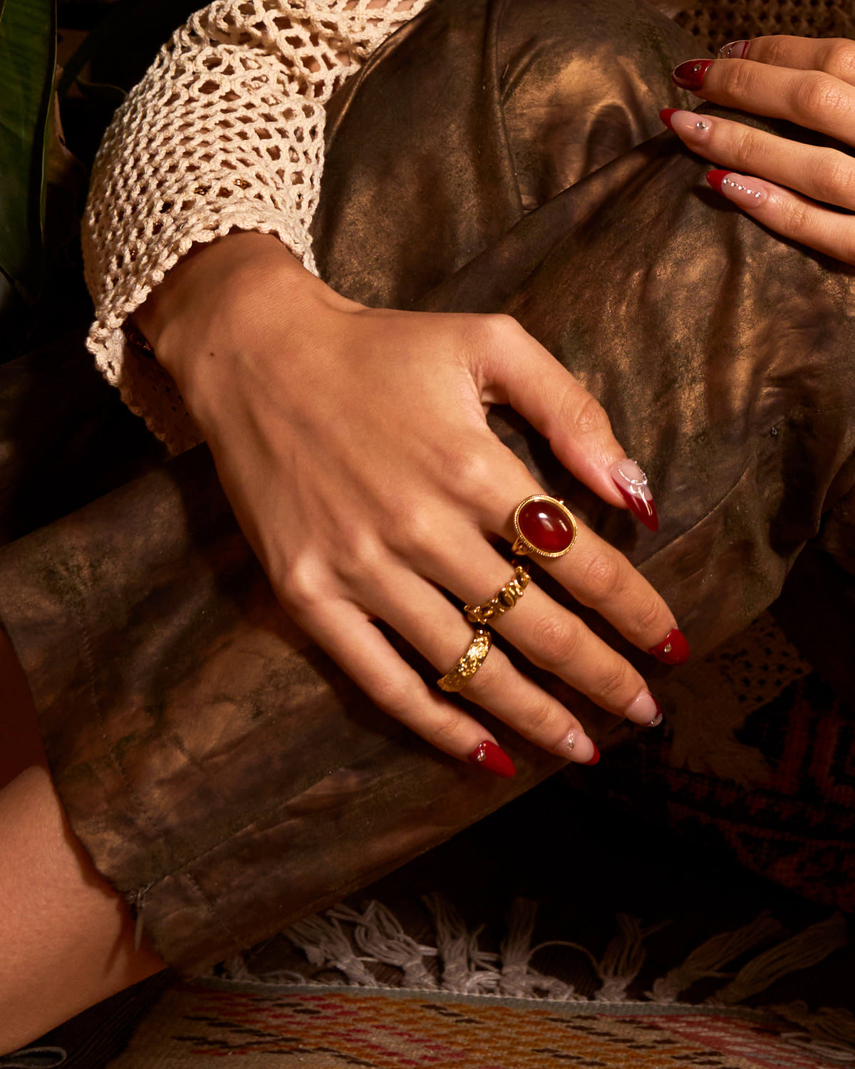 Mystique Ring in Gold