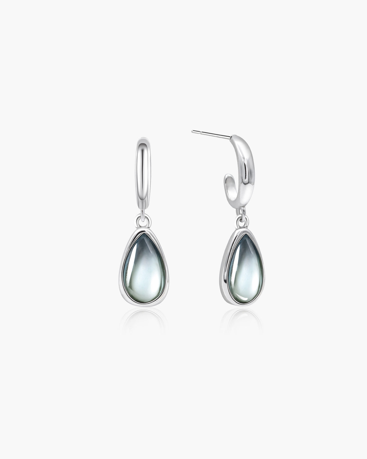 Waterdrop Earrings in Marine Blue