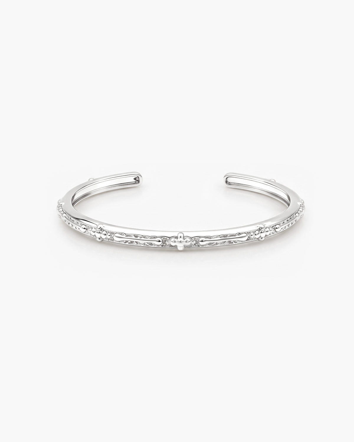 Korallrevstexturerad armring i guld -TBC