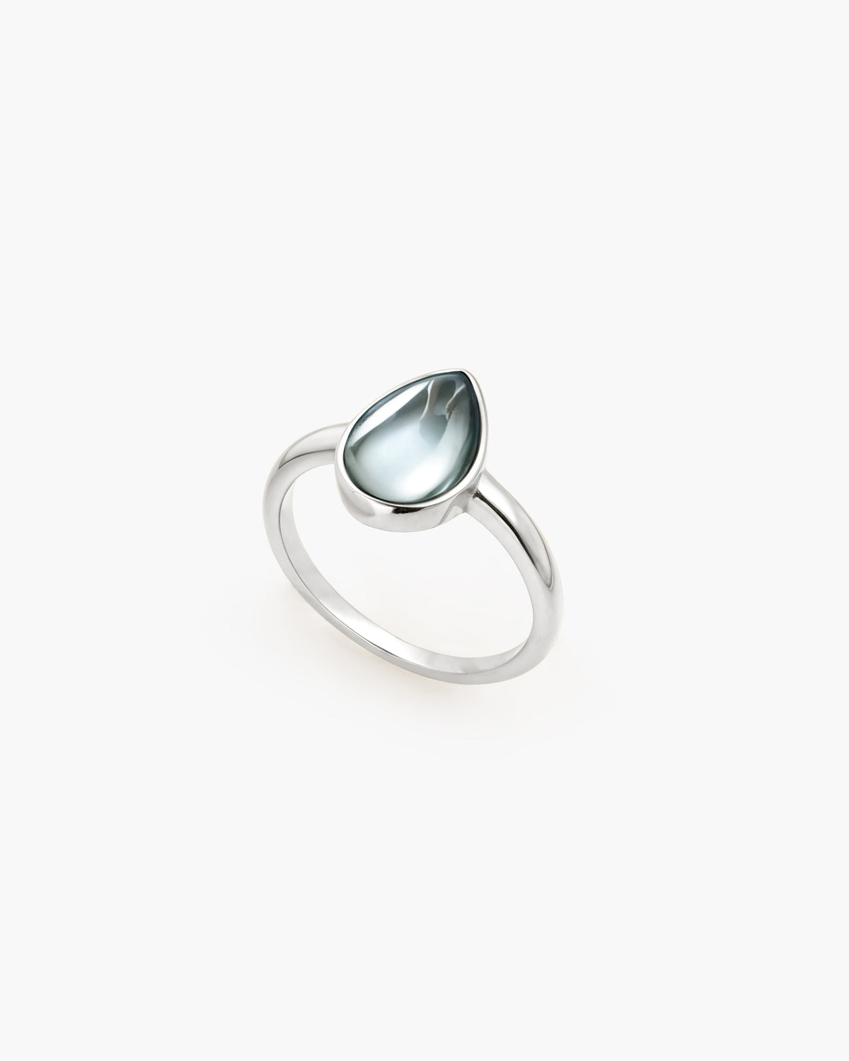 Pierścionek Waterdrop w kolorze Marine Blue