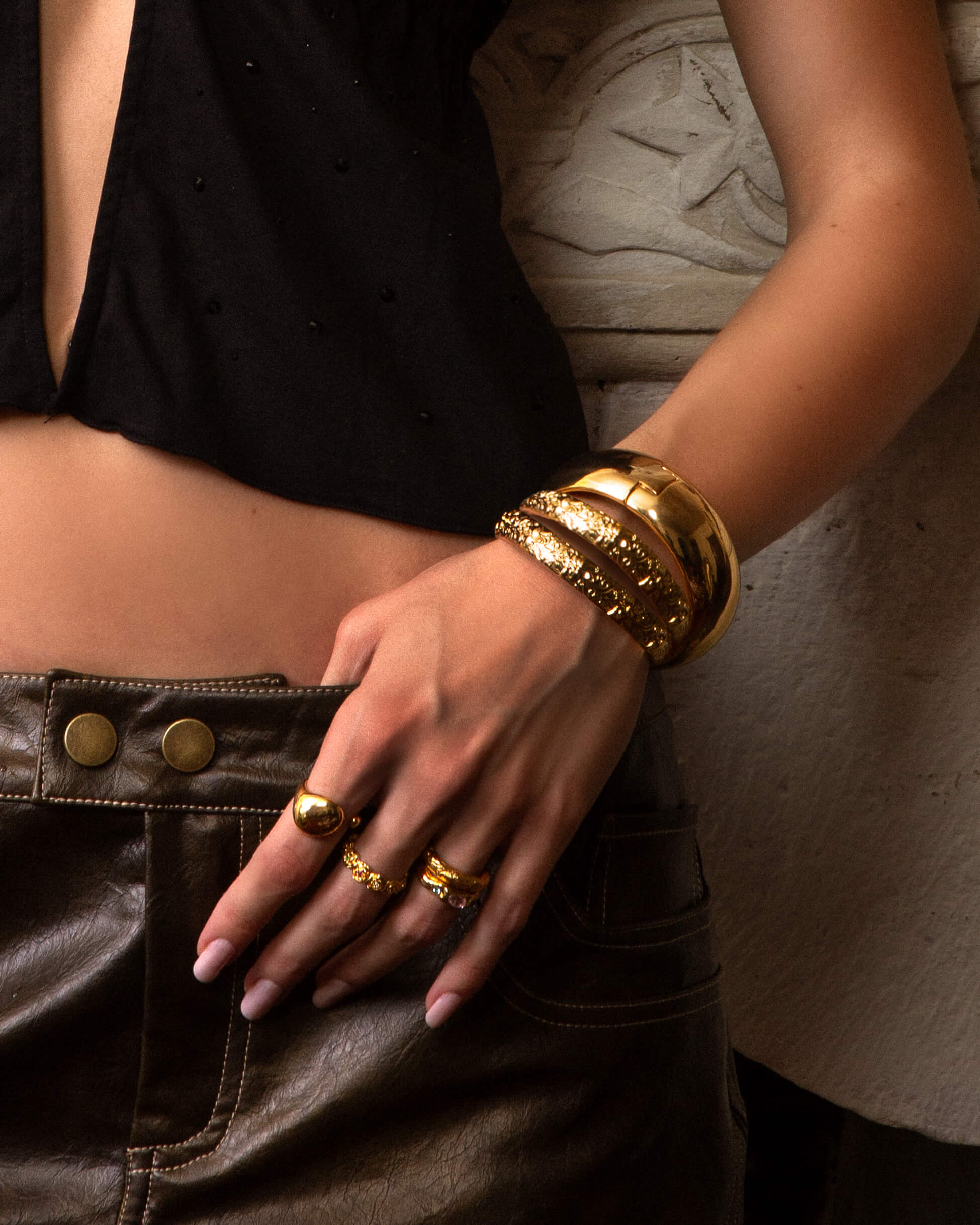 Serenade of Orchid Bangle