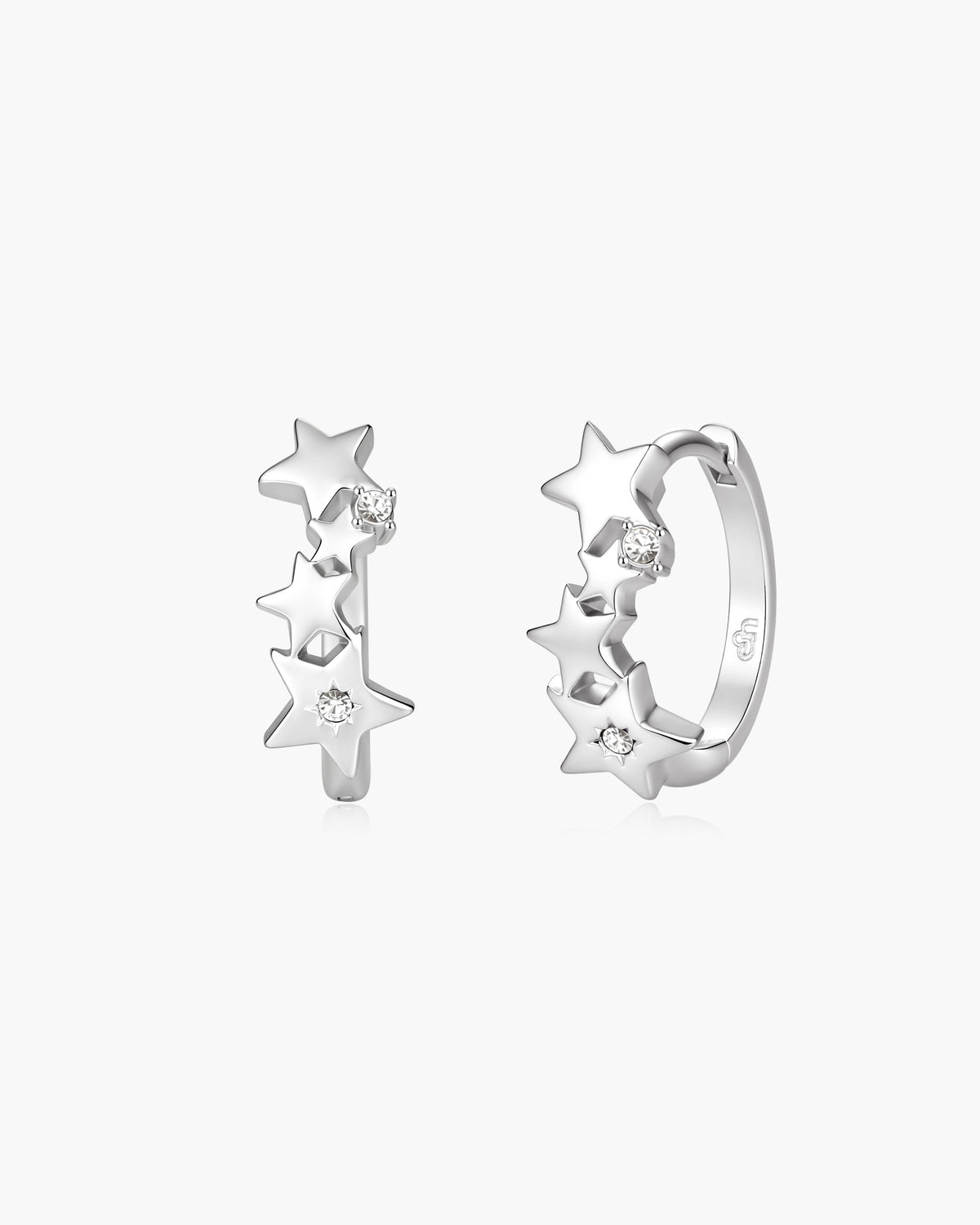 Stardust Hoop Earrings