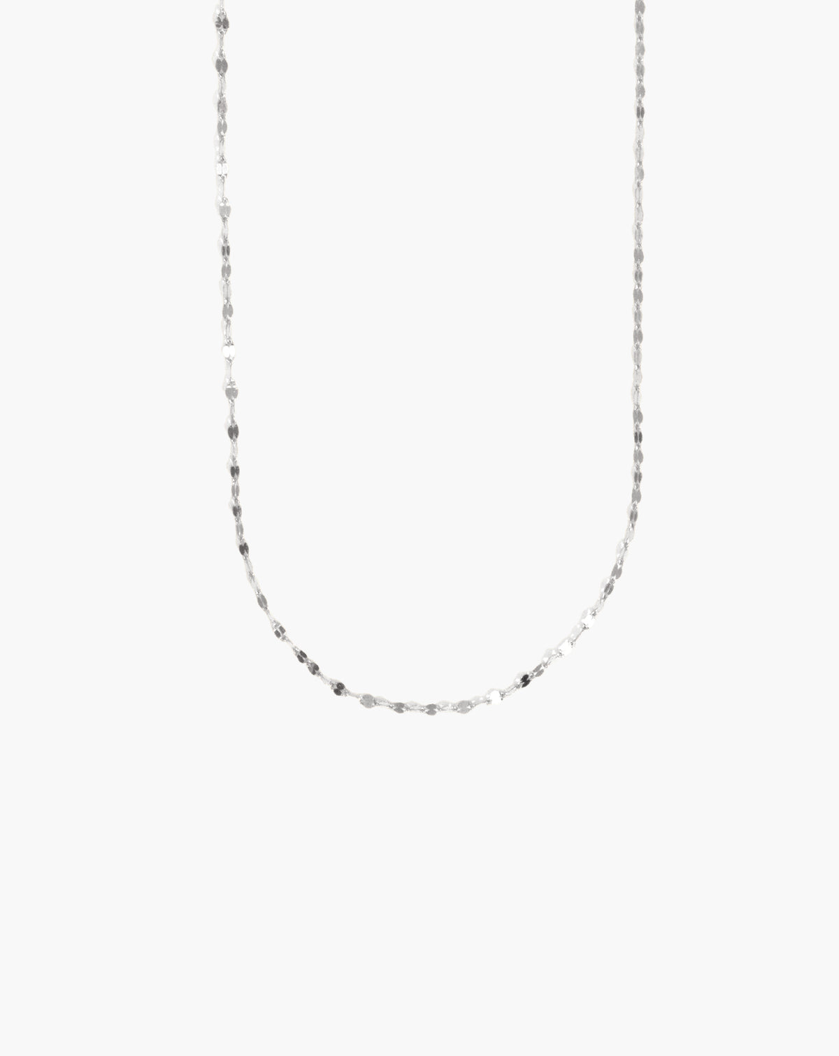Cecilia Sparkle Chain in Silver