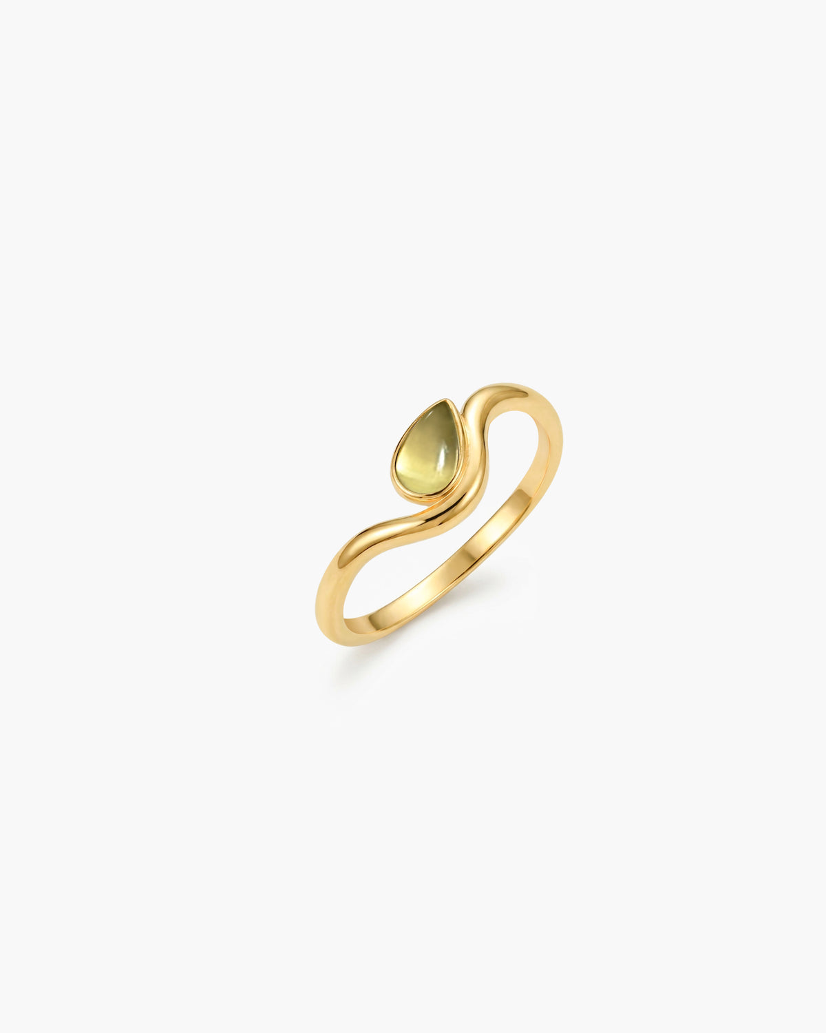 Waterdrop Wave Ring