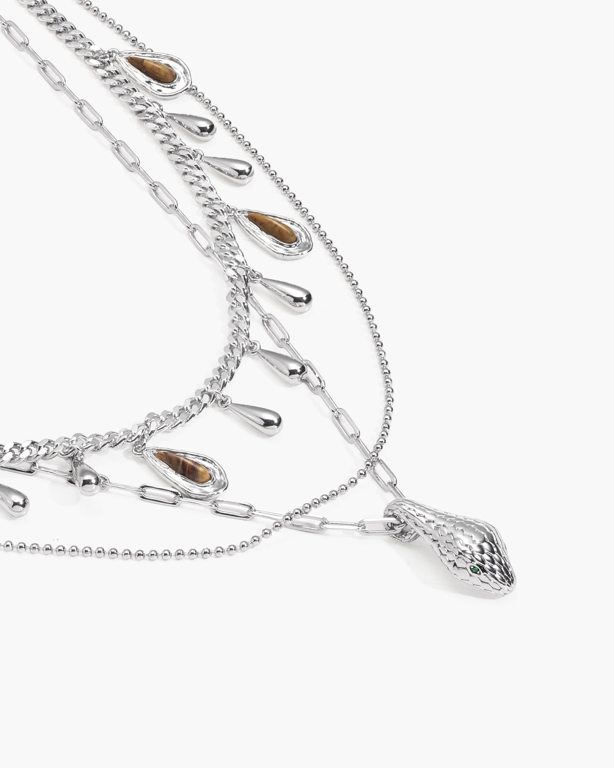 Collar en capas desmontable Second Skin