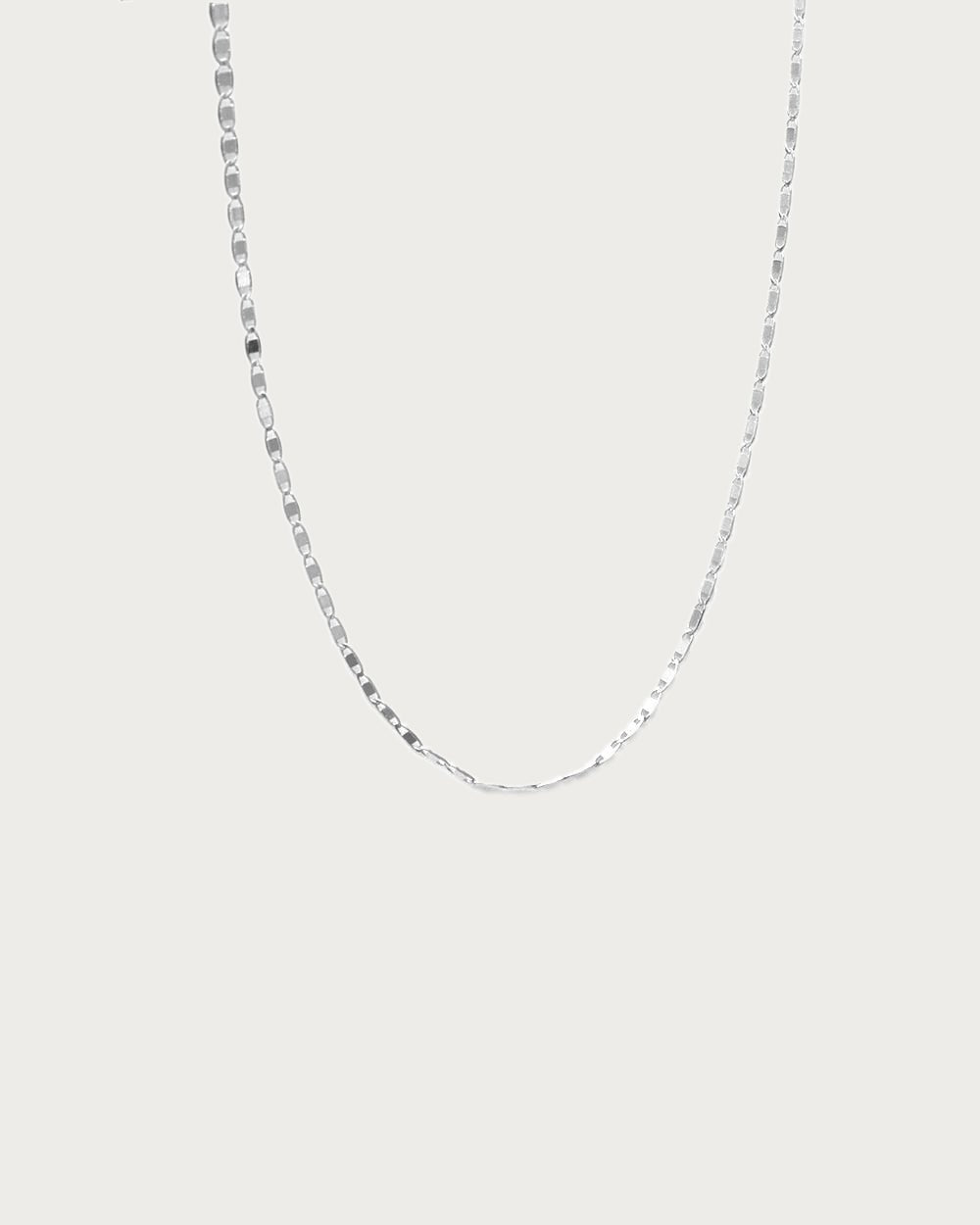 Caroline Mariner Necklace in Silver