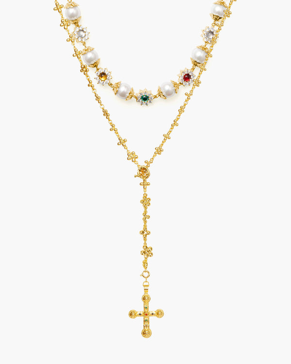 Golden Hojas Necklace