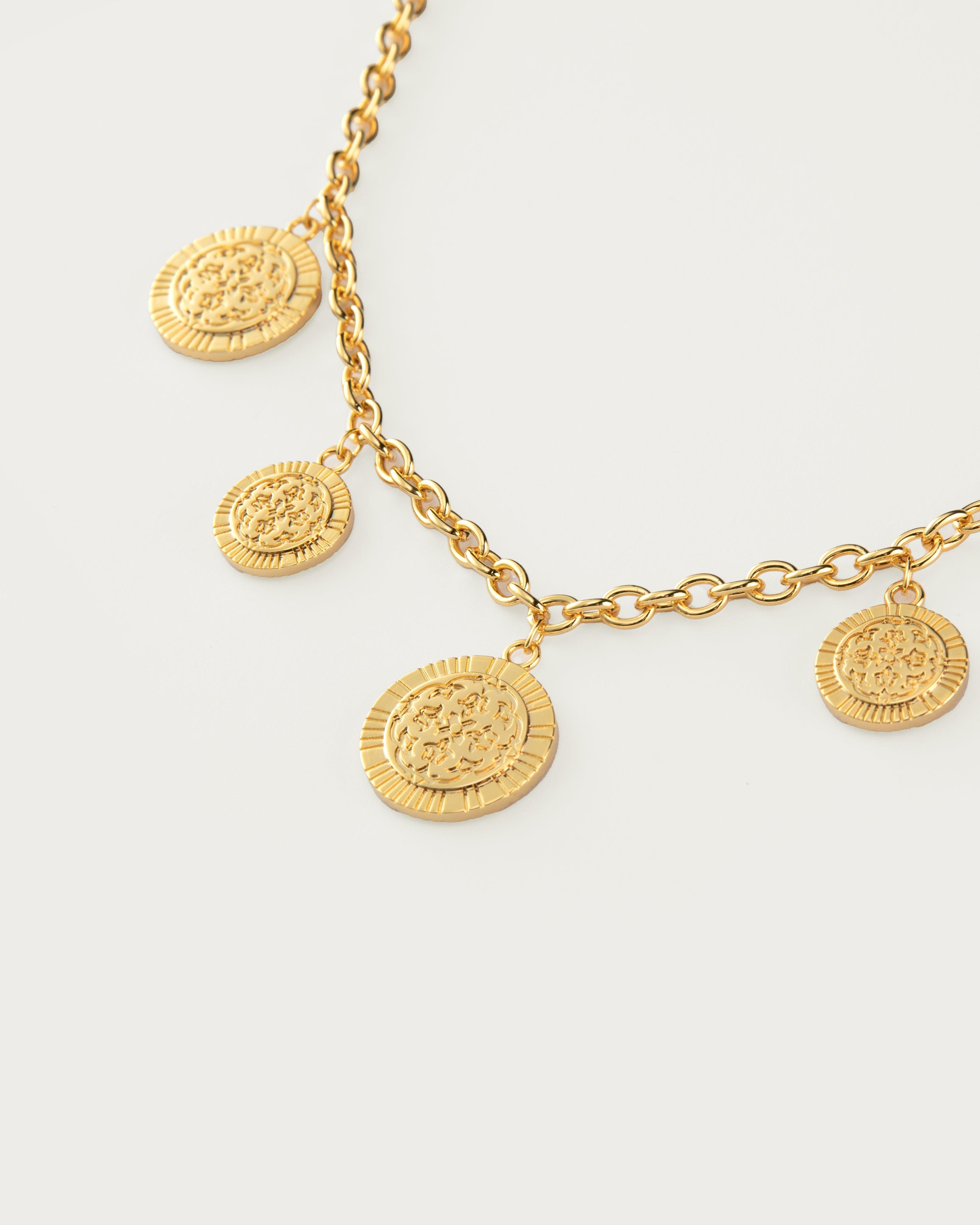 Golden Hojas Necklace