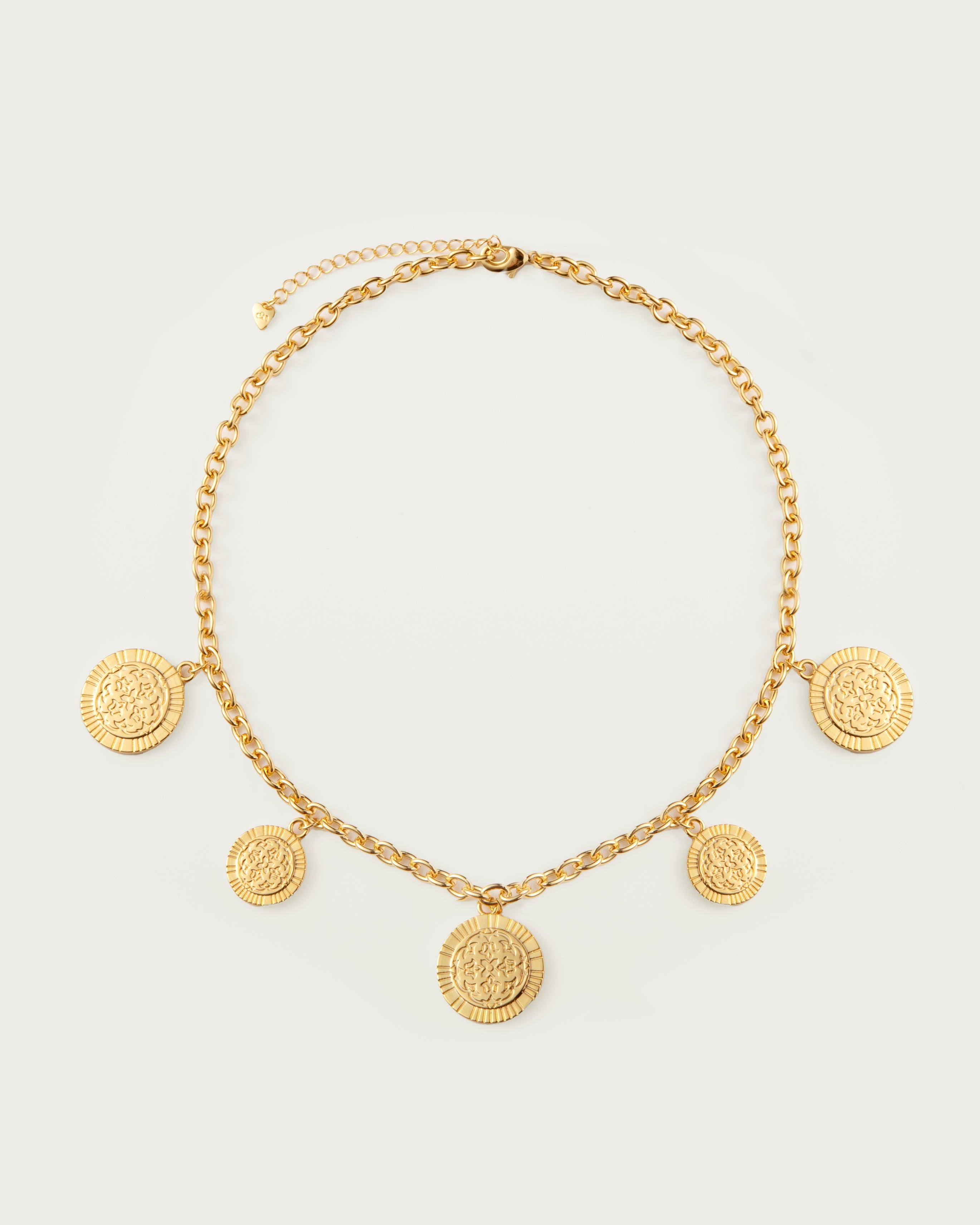 Golden Hojas Necklace