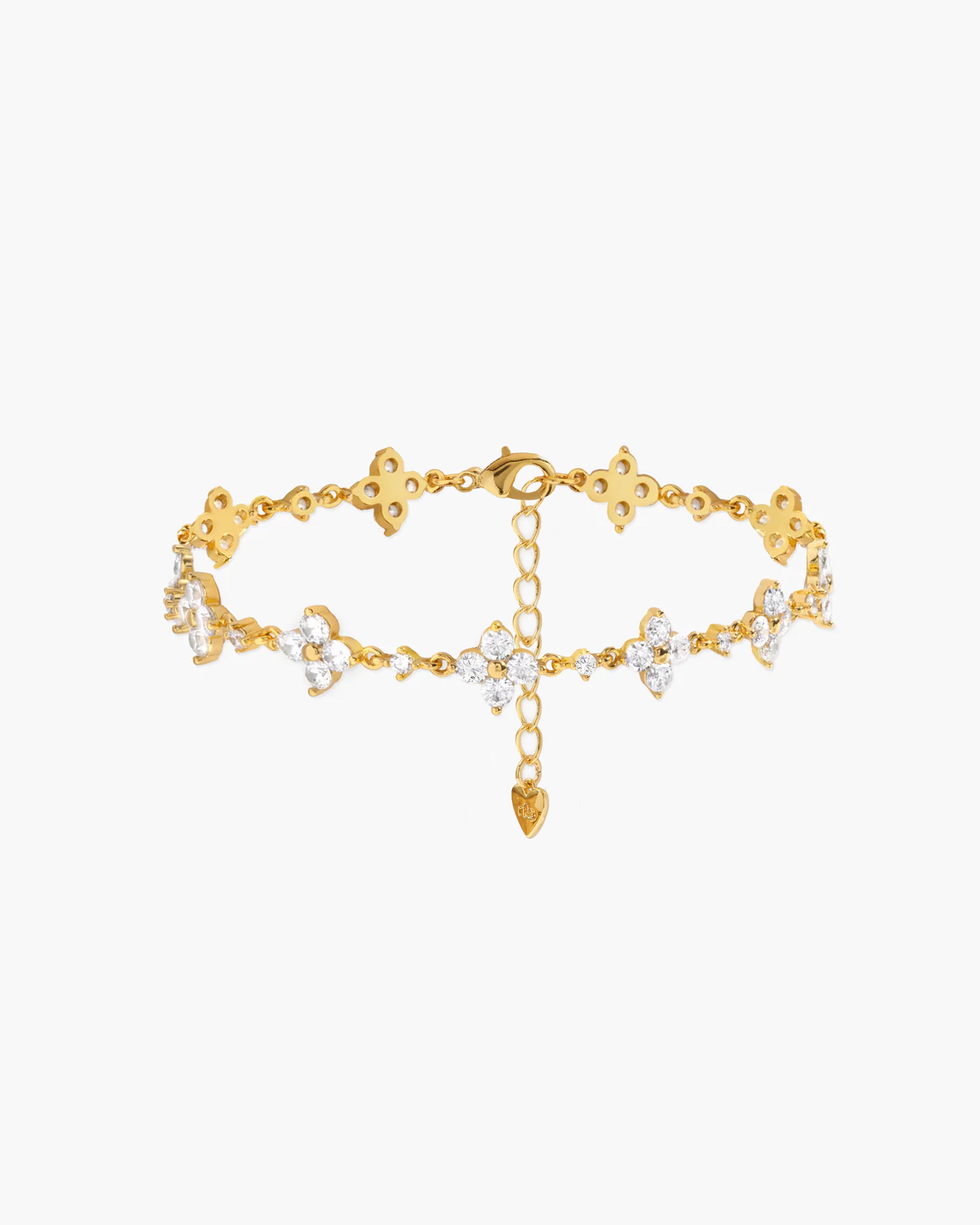 Sparkle Clover Bracelet