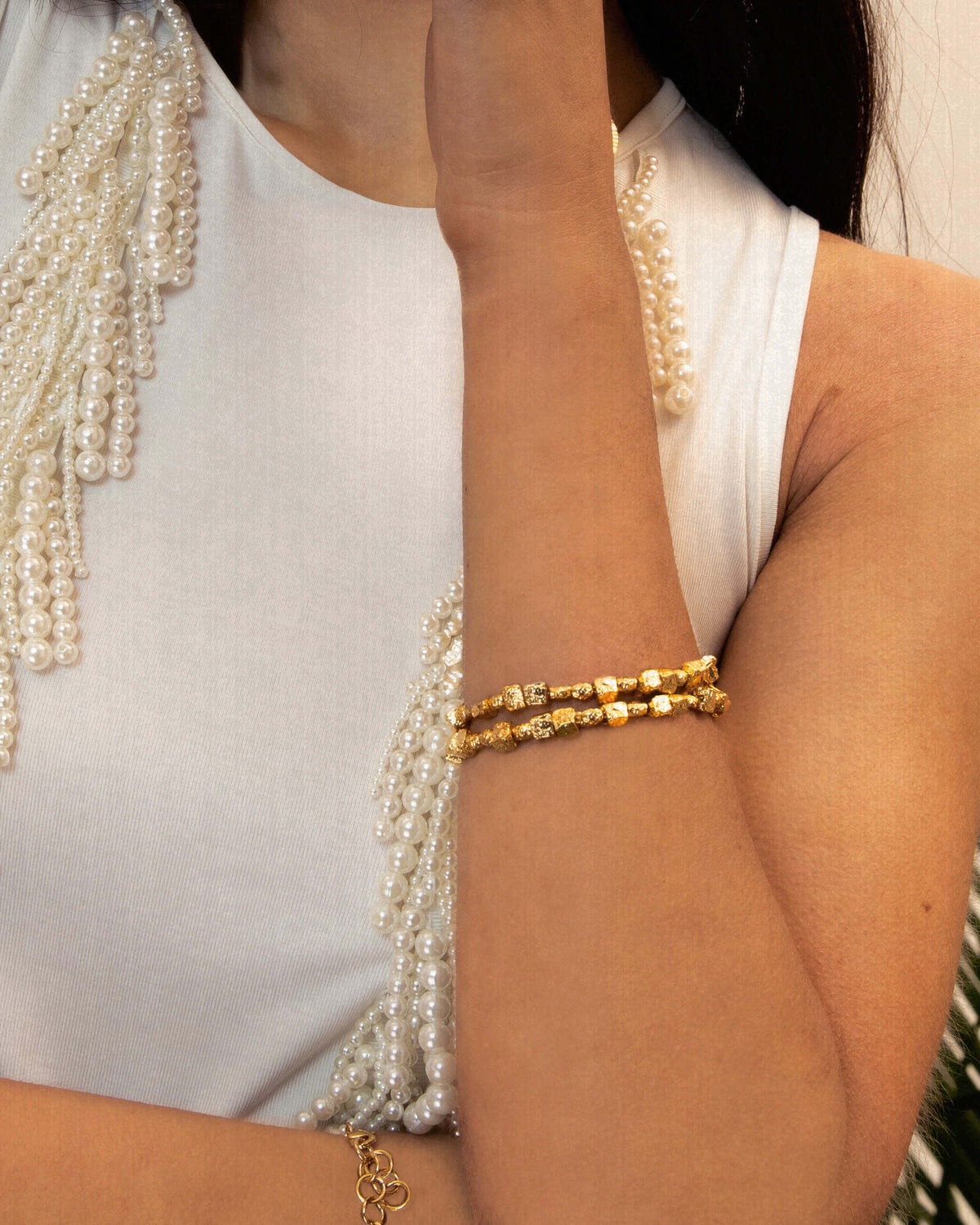 Textured Square Bracelet