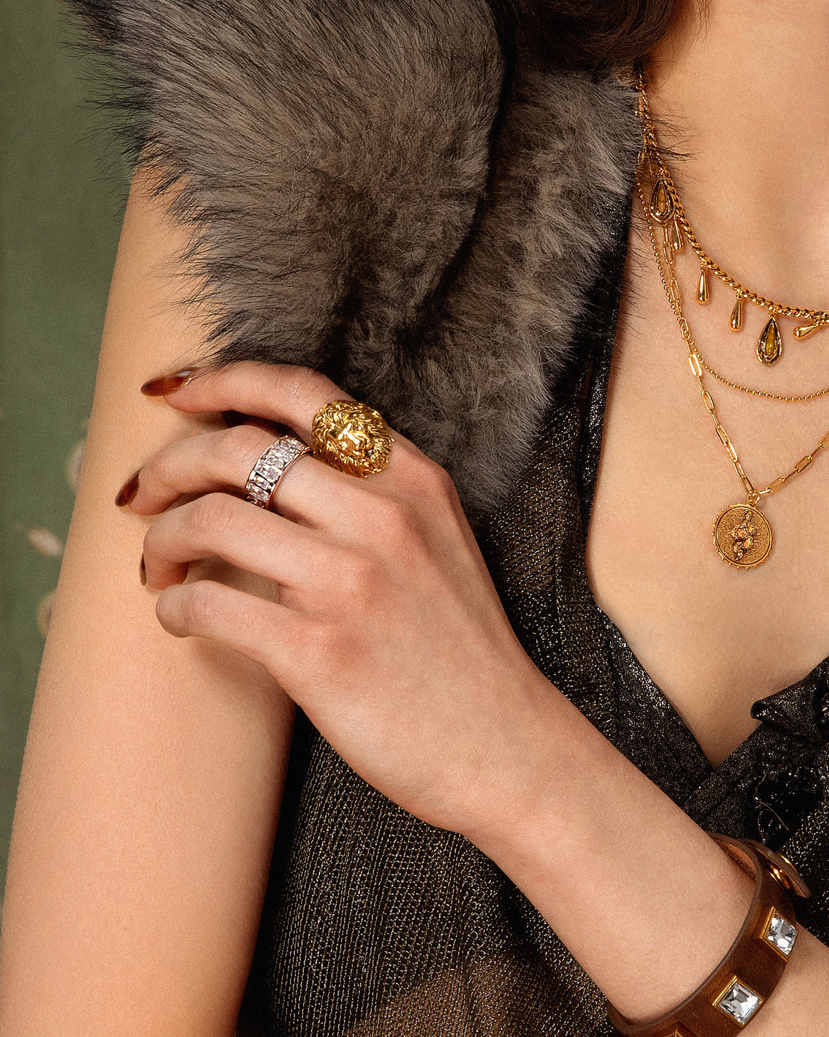 Lion Guard Ring - En Route Jewelry