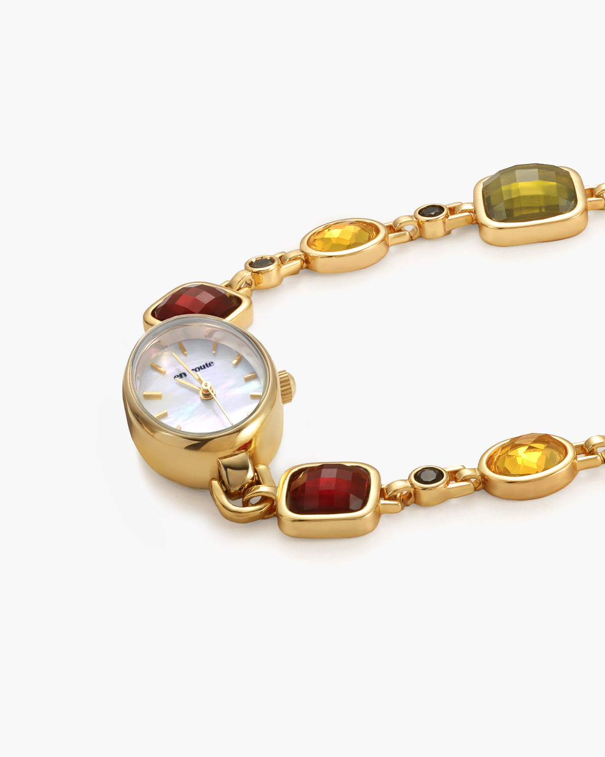 Pulsera de reloj multicolor de hora armónica