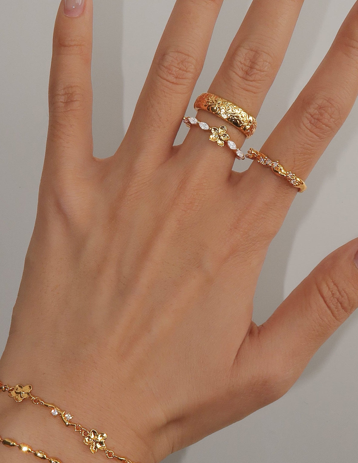 Anillo Elise Flora Marquise
