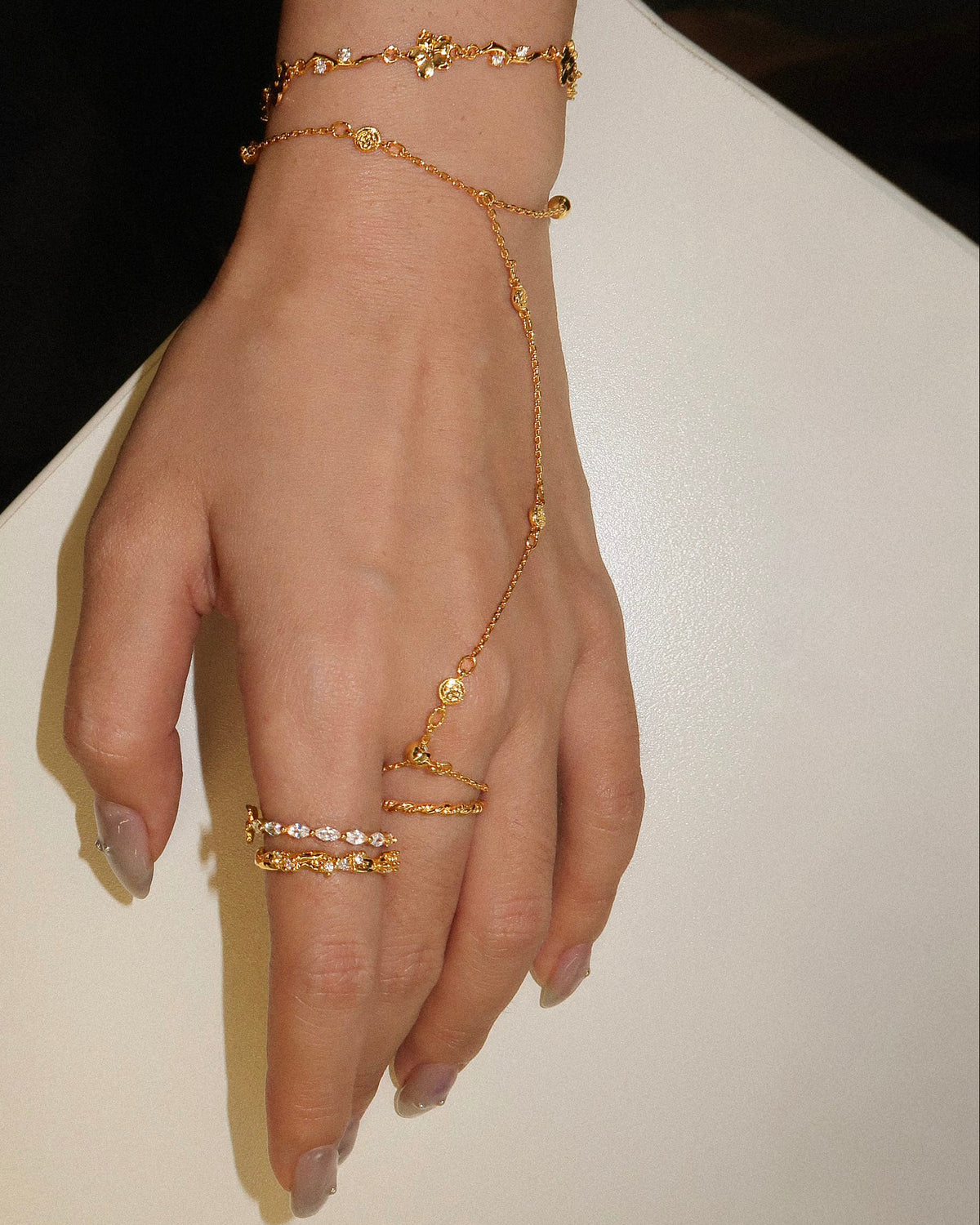 Anillo Elise Flora Marquise
