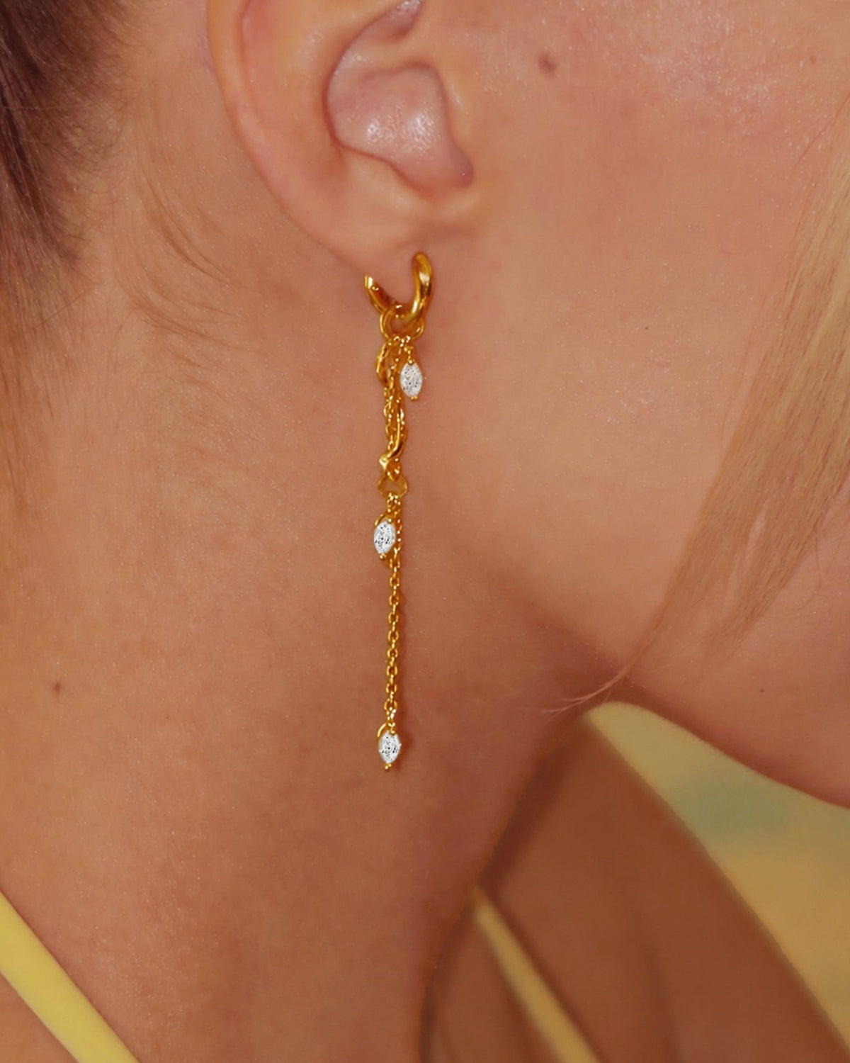 Aria Vine Drop Earrings