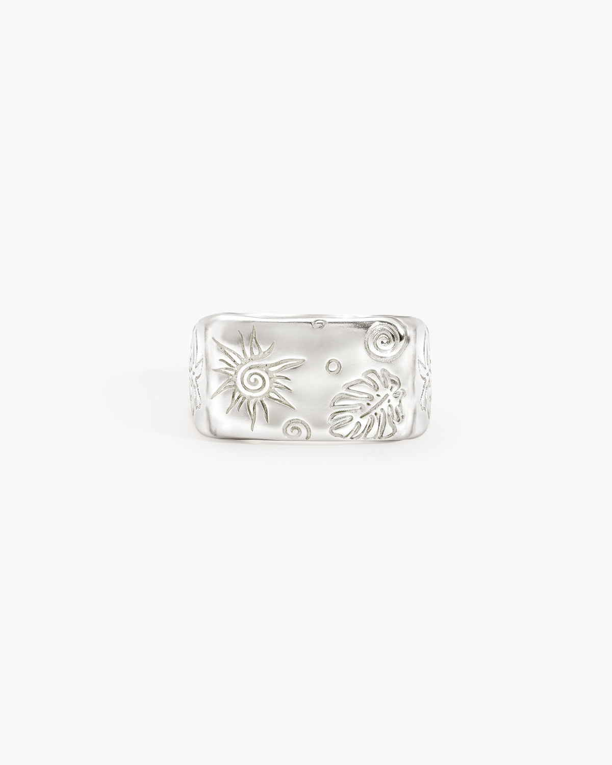 Palma Signet Ring - En Route Jewelry