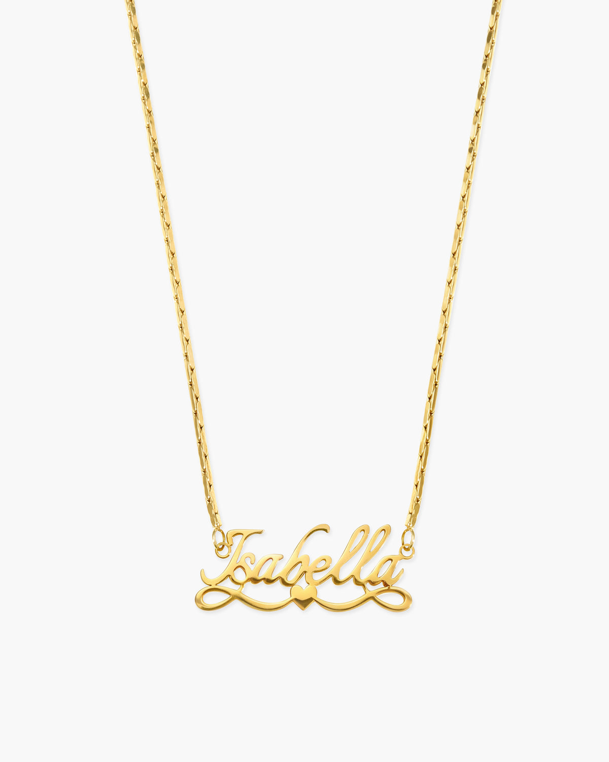 Collana con nome personalizzato, ali d’angelo