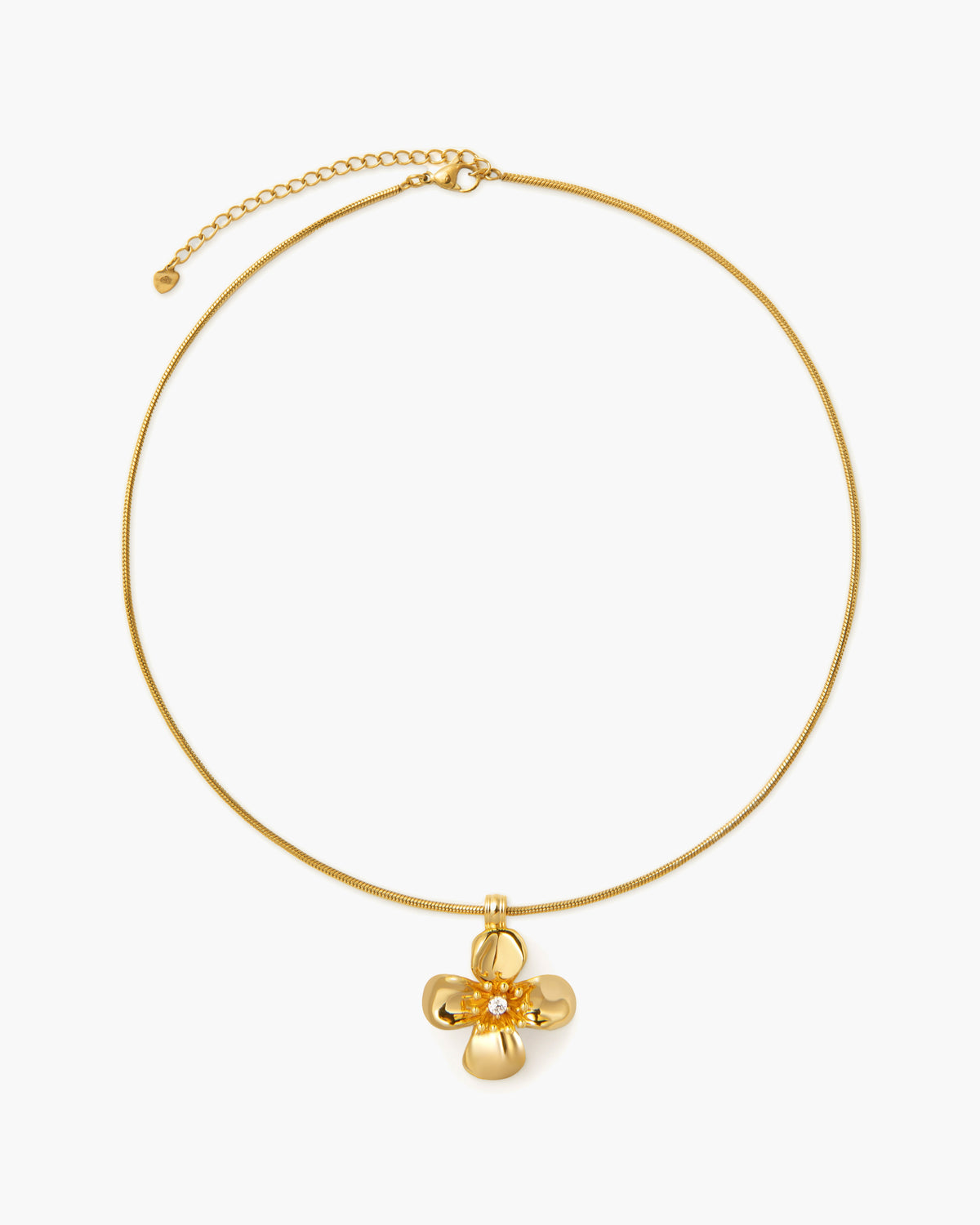 Cruz-Flor-Halskette