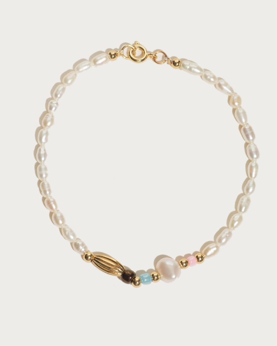 Claire Pearl Beaded Bracelet