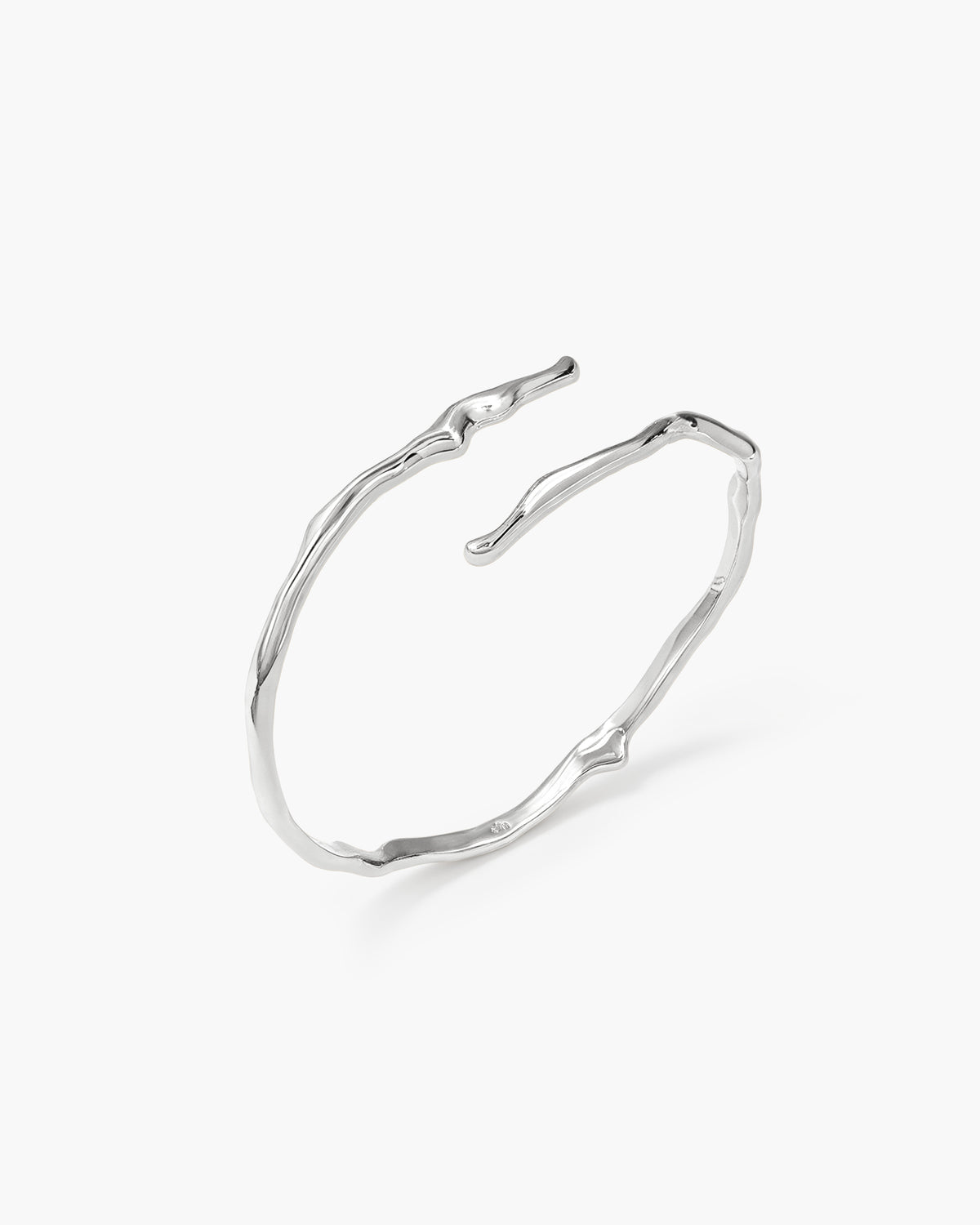 Mercury Vine Arm Cuff in Silver