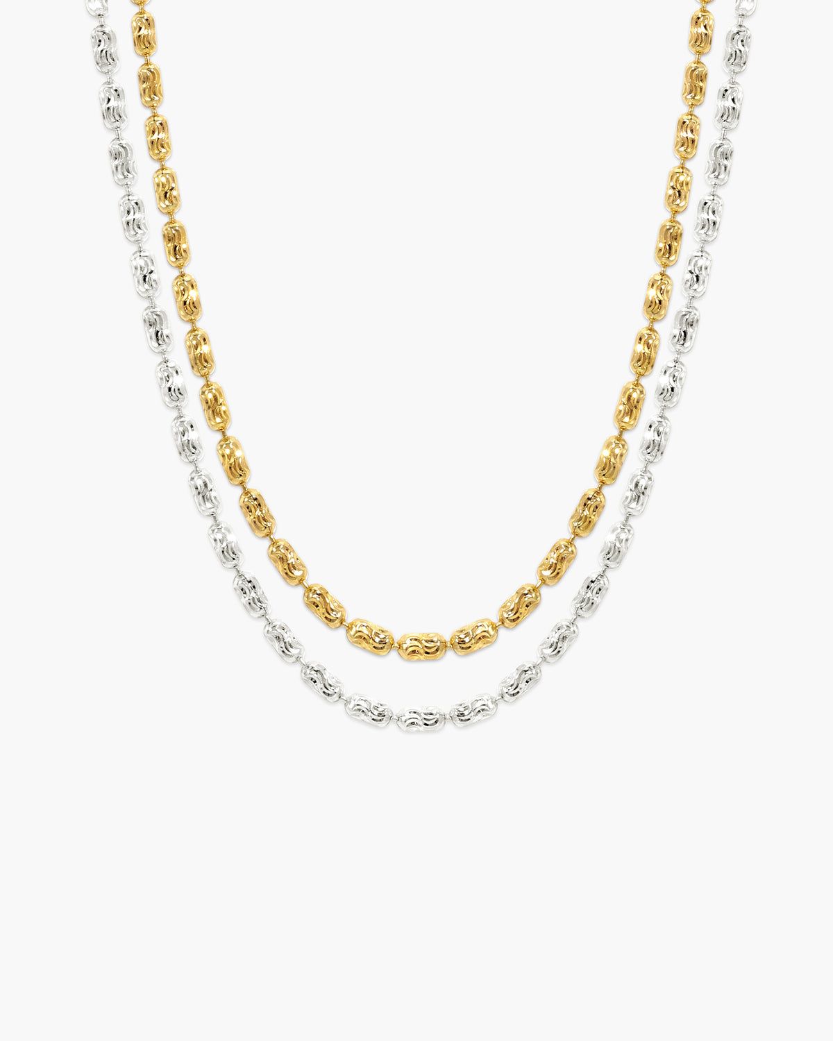 Daze Chain Necklace in Silver - en route jewelry
