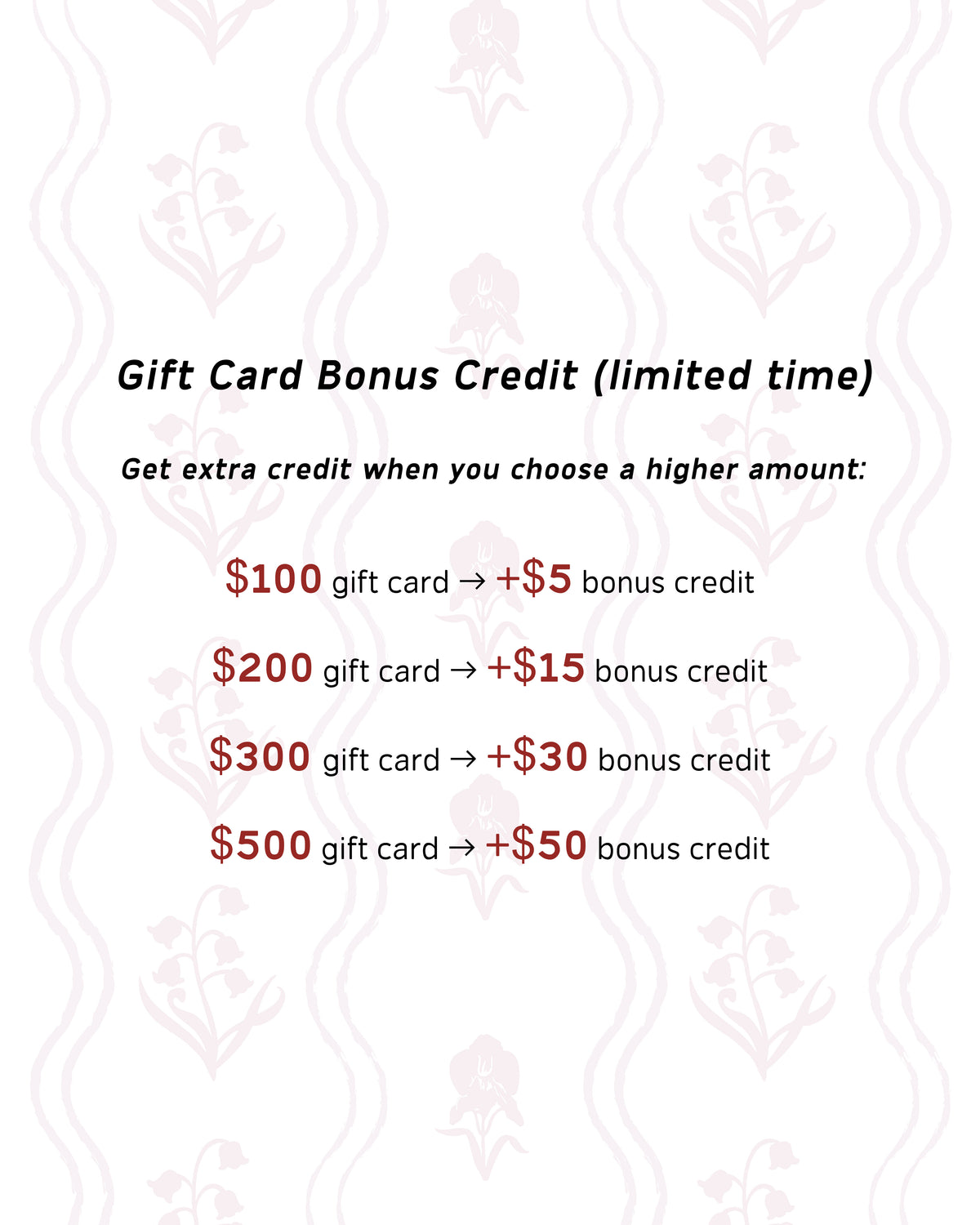 Digital Gift Card