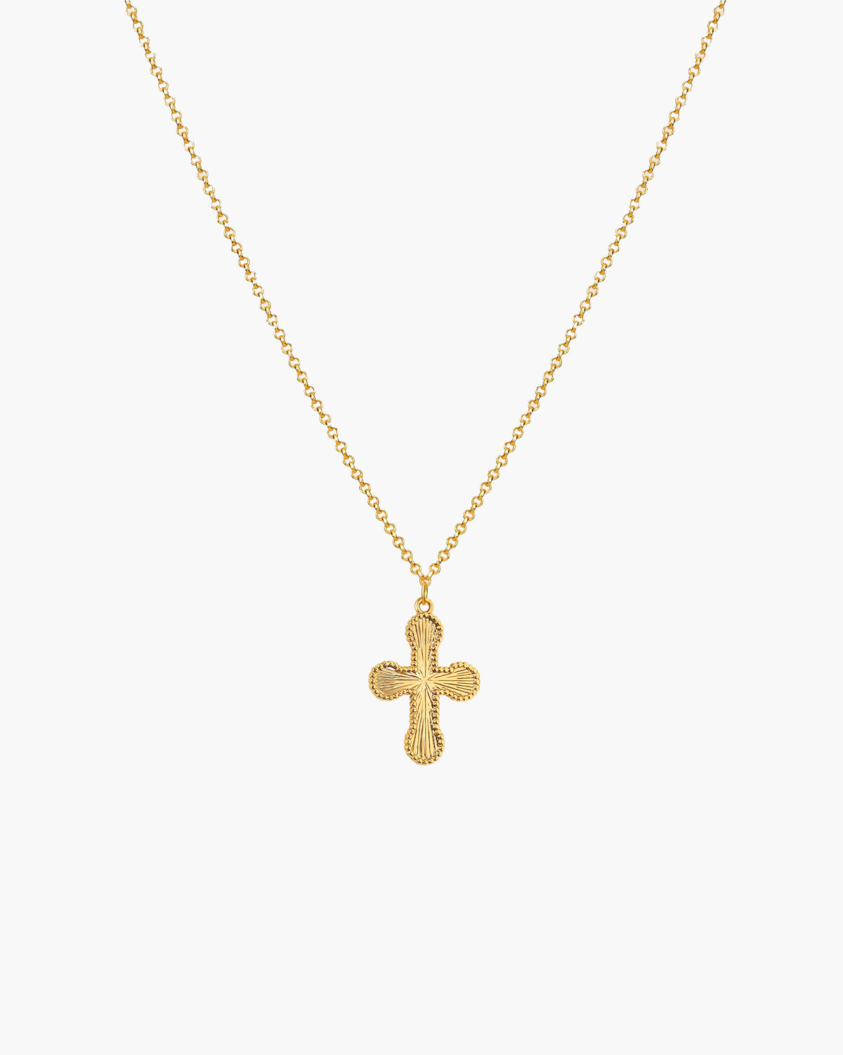 Mini Cross Pendant Necklace