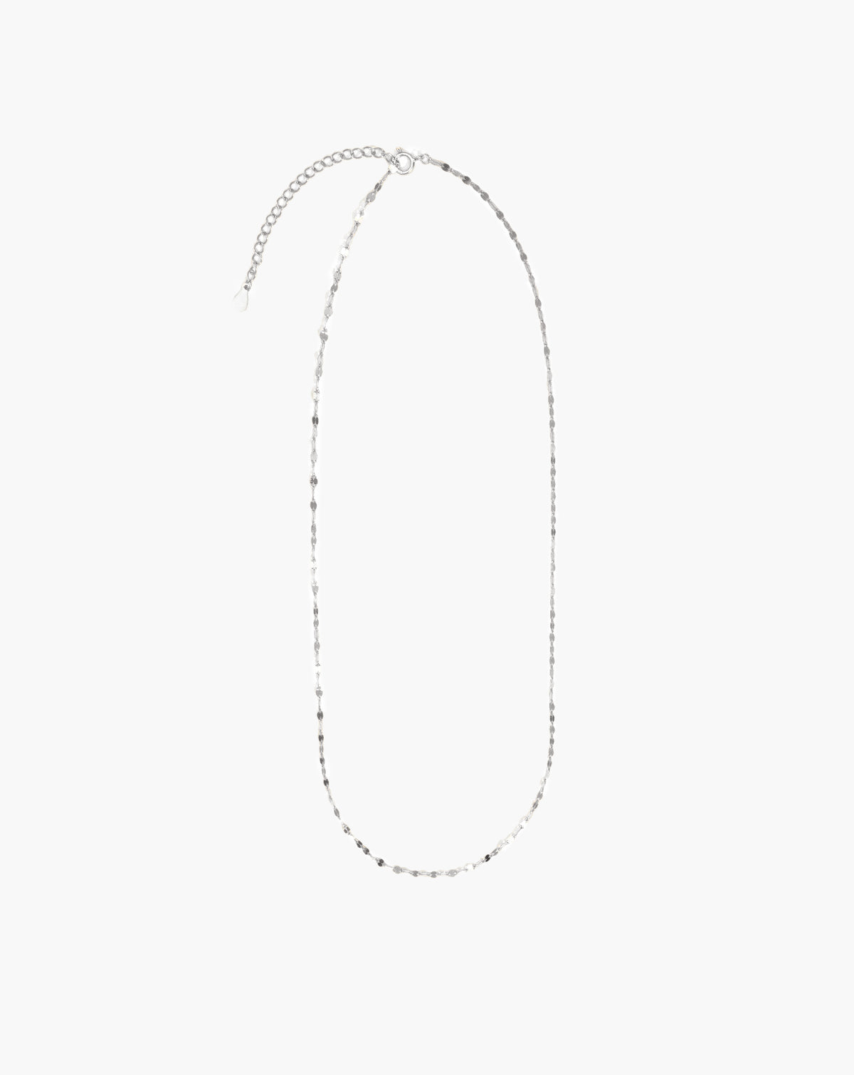 Cecilia Sparkle Chain in Silver