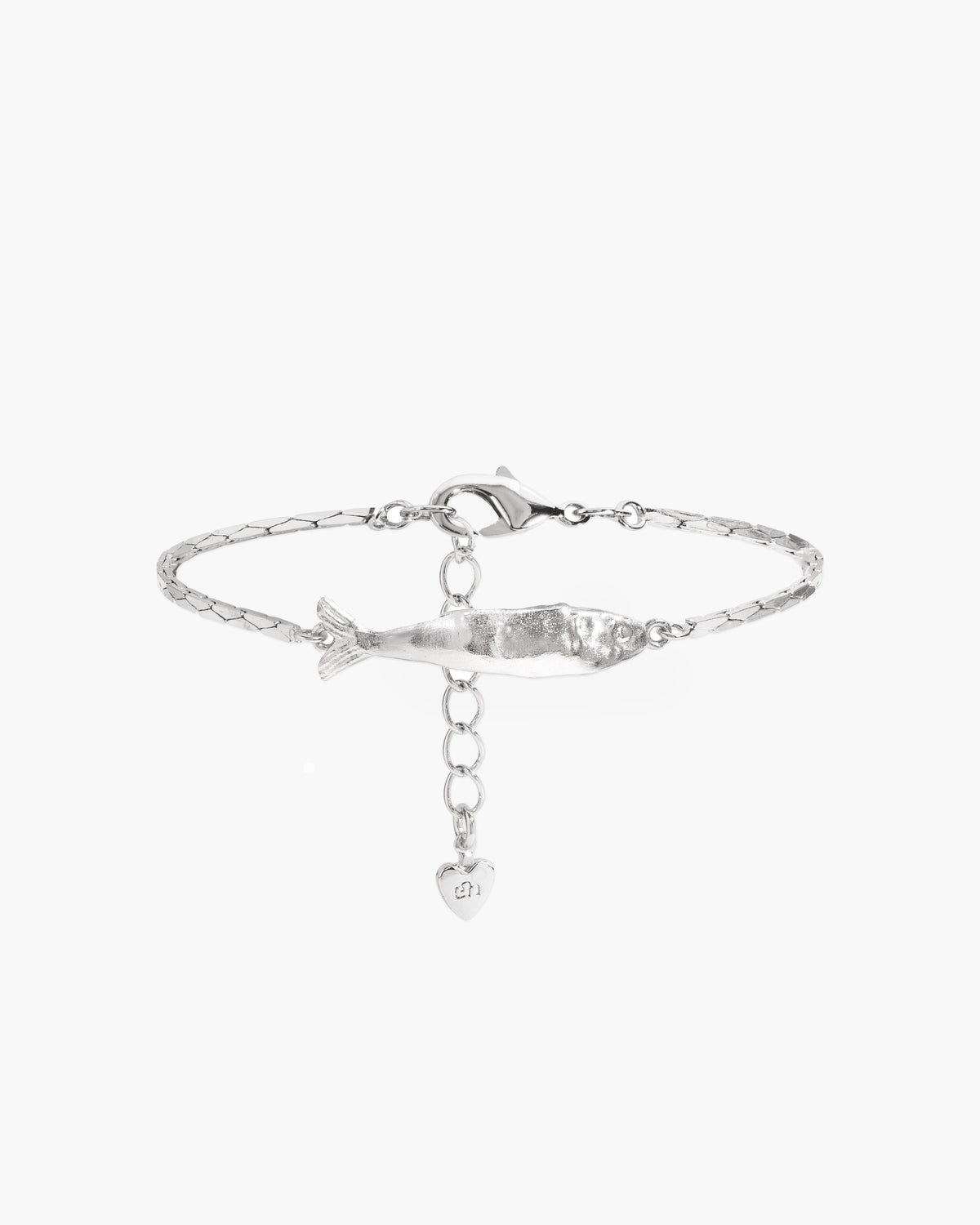 Sardellenarmband aus Silber