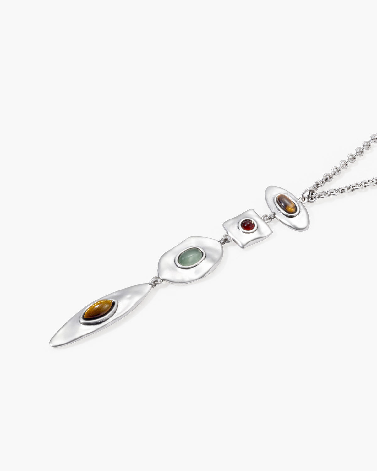 Collier pendentif Petra multi-pierres